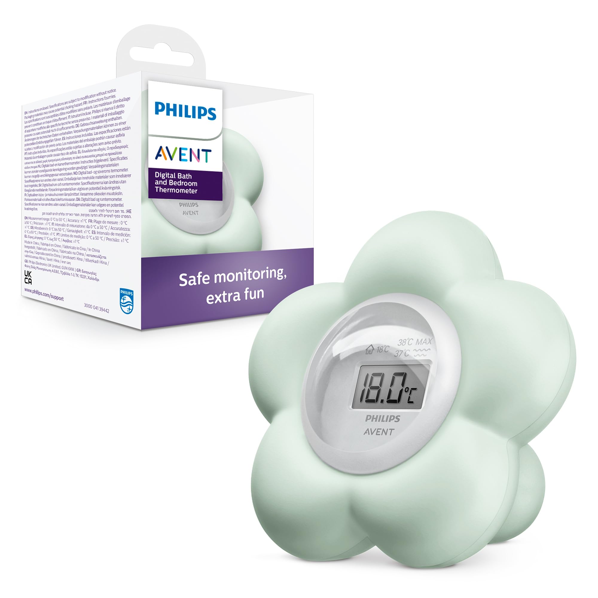 Philips Avent Salute e Controllo Sch480/00 Termometro Digitale, 160 G