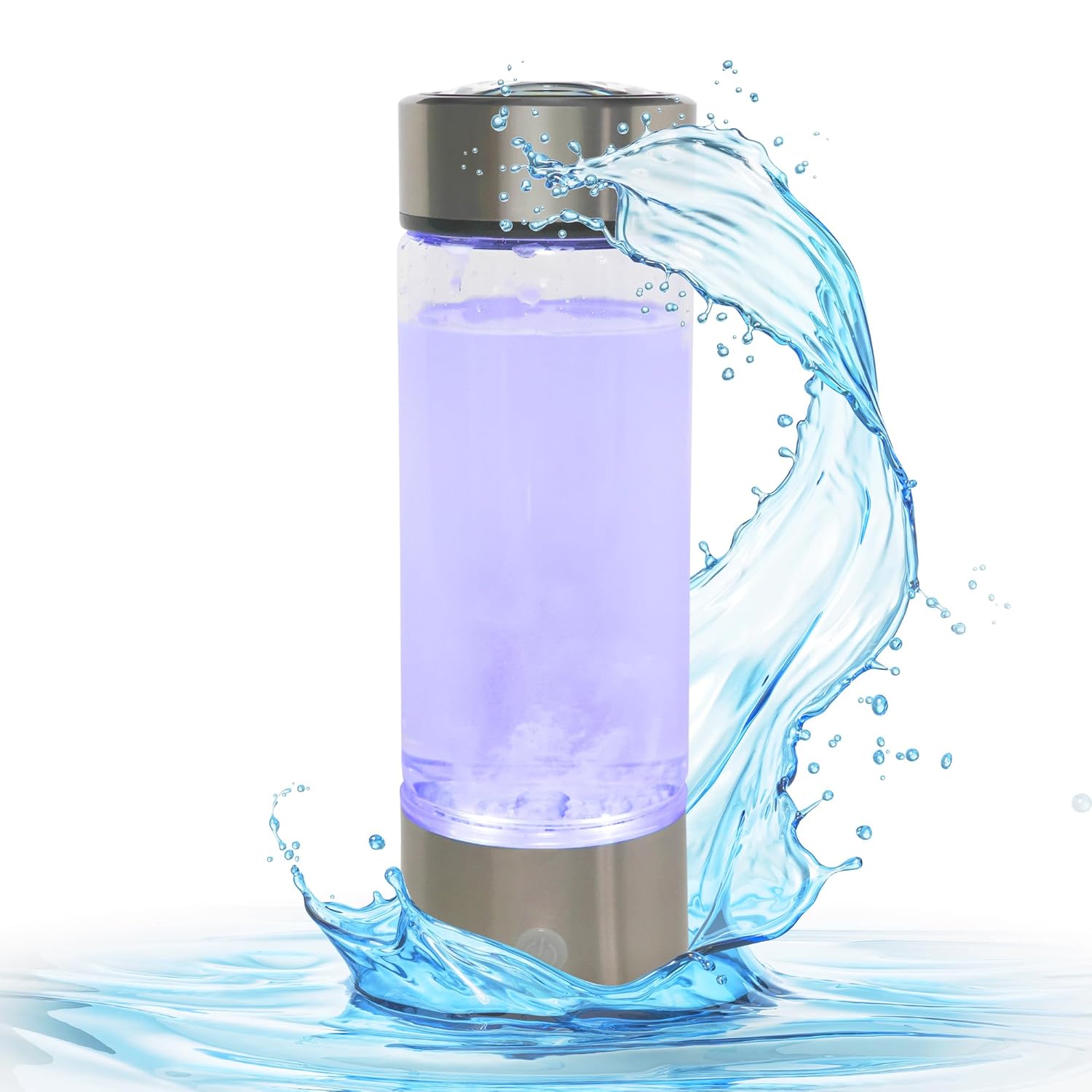 Portable Hydrogen Water Bottle Ionizer with PEM SPE Technology Enhance water quality and enjoy hydrogen benefits. Perfect for men and women seeking improved health.