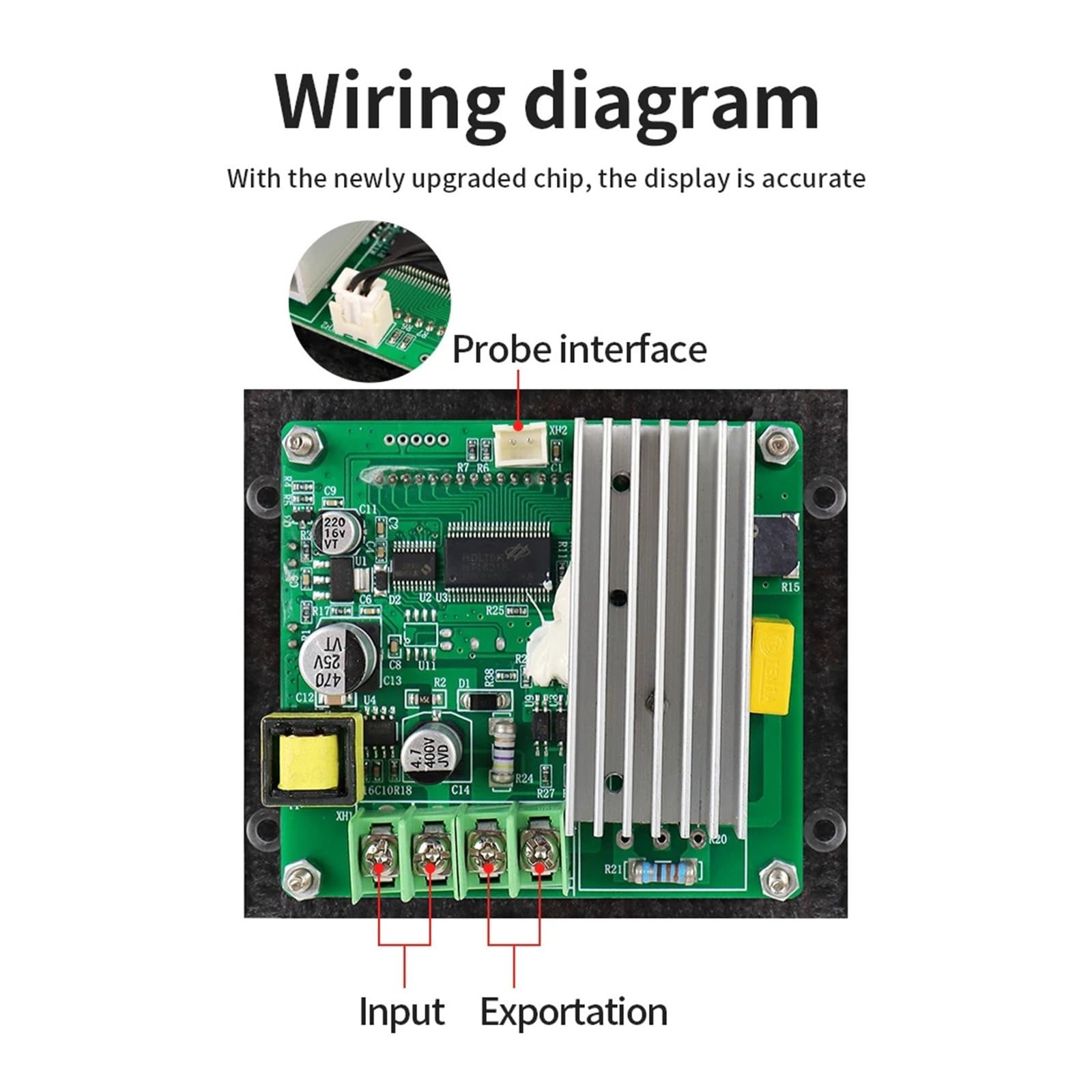Termostato controlador de temperatura con microcomputadora digital LCD con temporizador, temperatura constante alta y