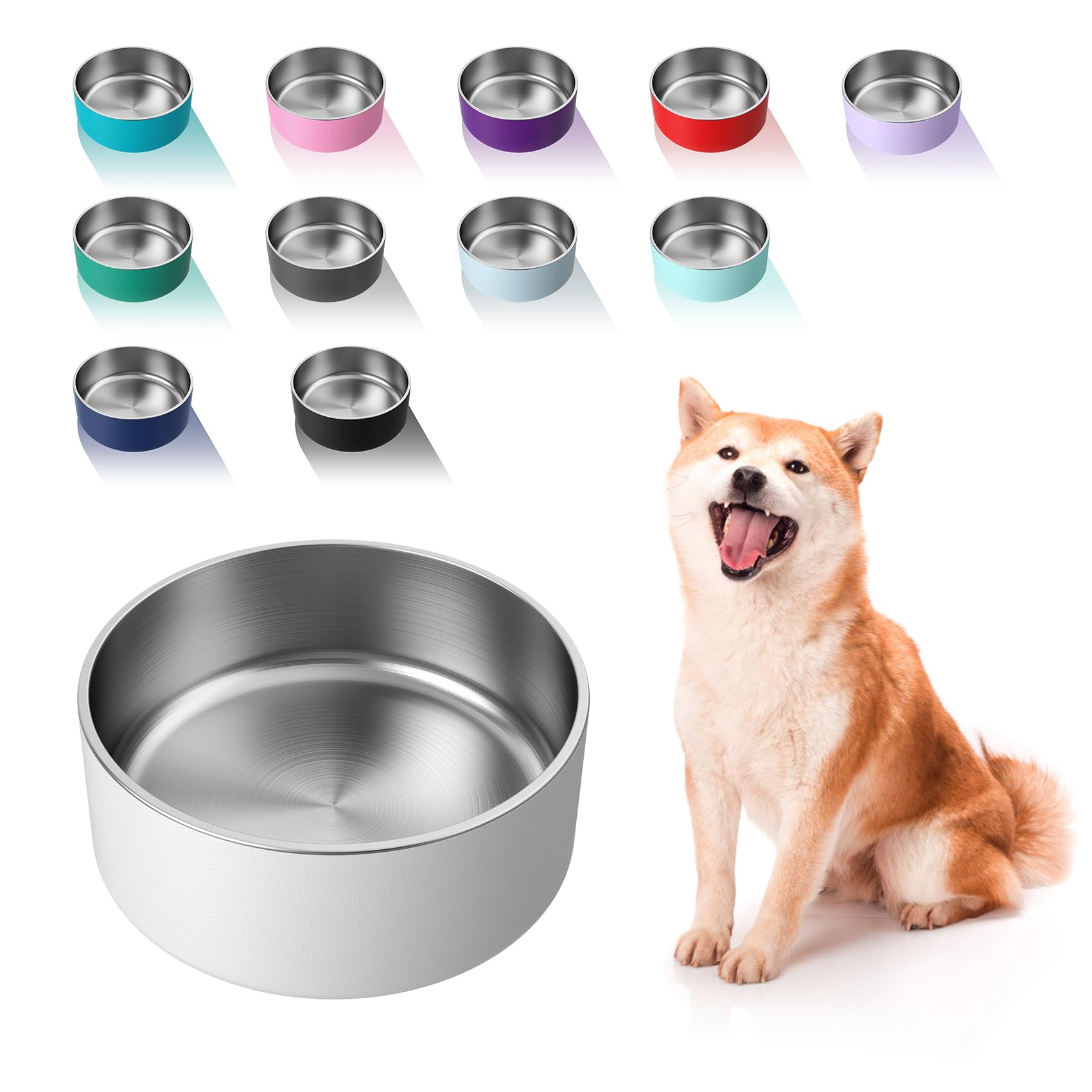 WENBOKMIN Stainless Steel Dog Bowl