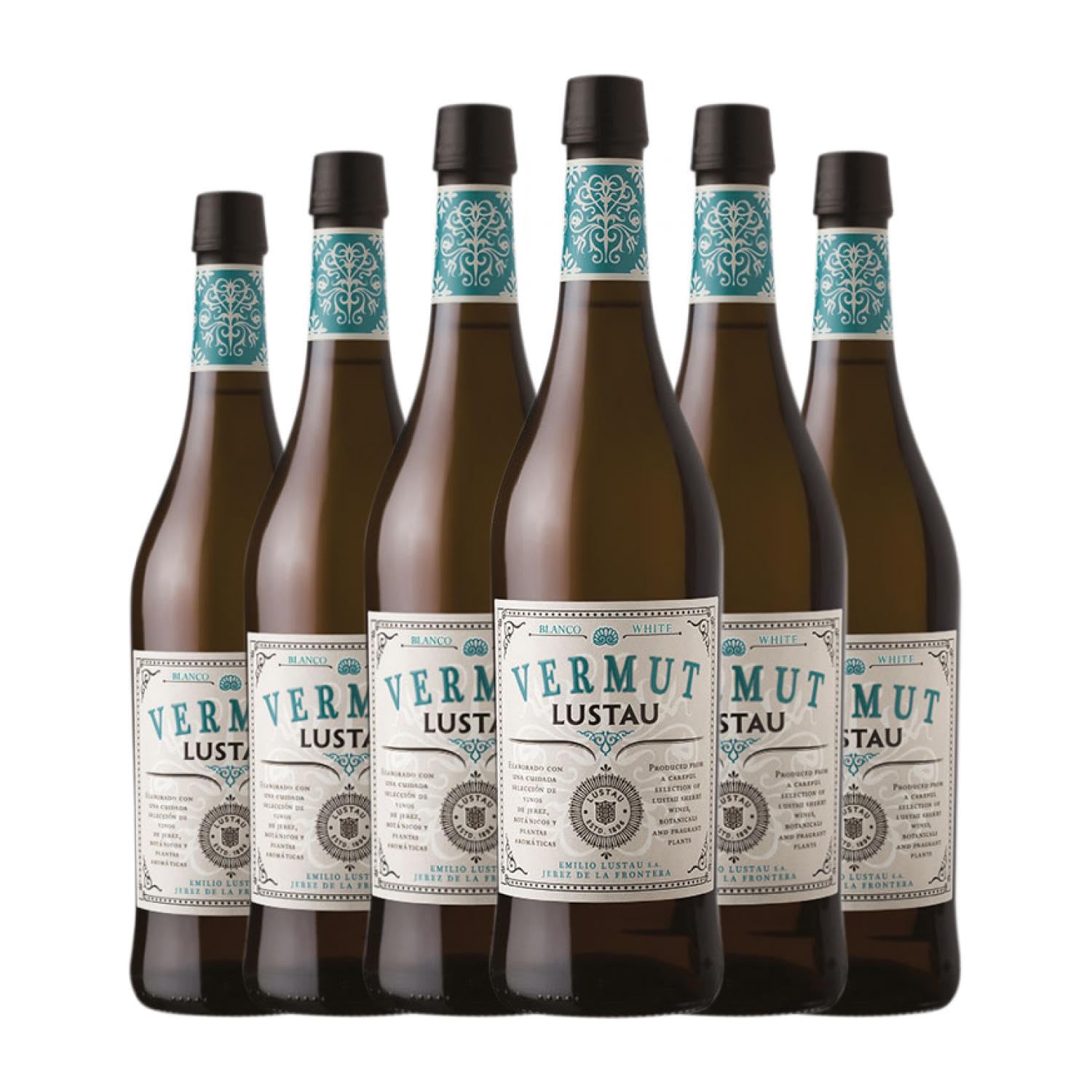 Vermut Lustau Blanco 75 cl (Caja de 6 Botellas de 75 cl)