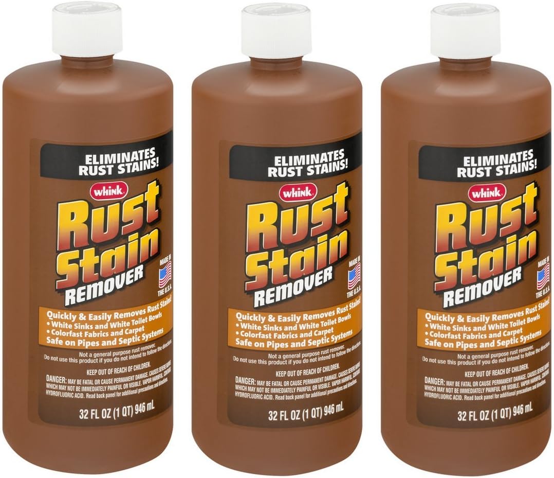 Whink Rust Stain Remover 32 Ounce (Pack of 3) Amazon.ca Health
