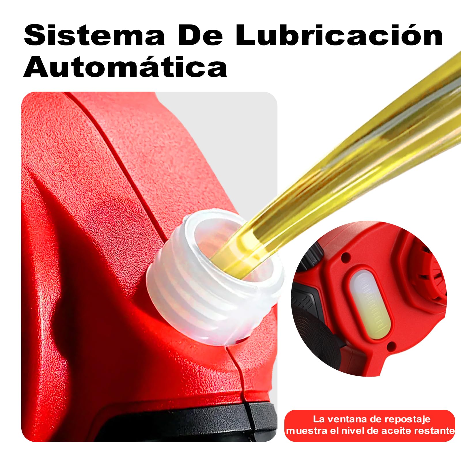 TEENO Motosierra de Batería, Mini Motosierra Eléctrica 6&8 Pulgadas 2-en-1, Kit con 6 Cadenas (3×6"+3×8"), Motor Sin Escobillas, 2×4000mAh, 5500 RPM, Ligera para Jardín, Podar, Madera