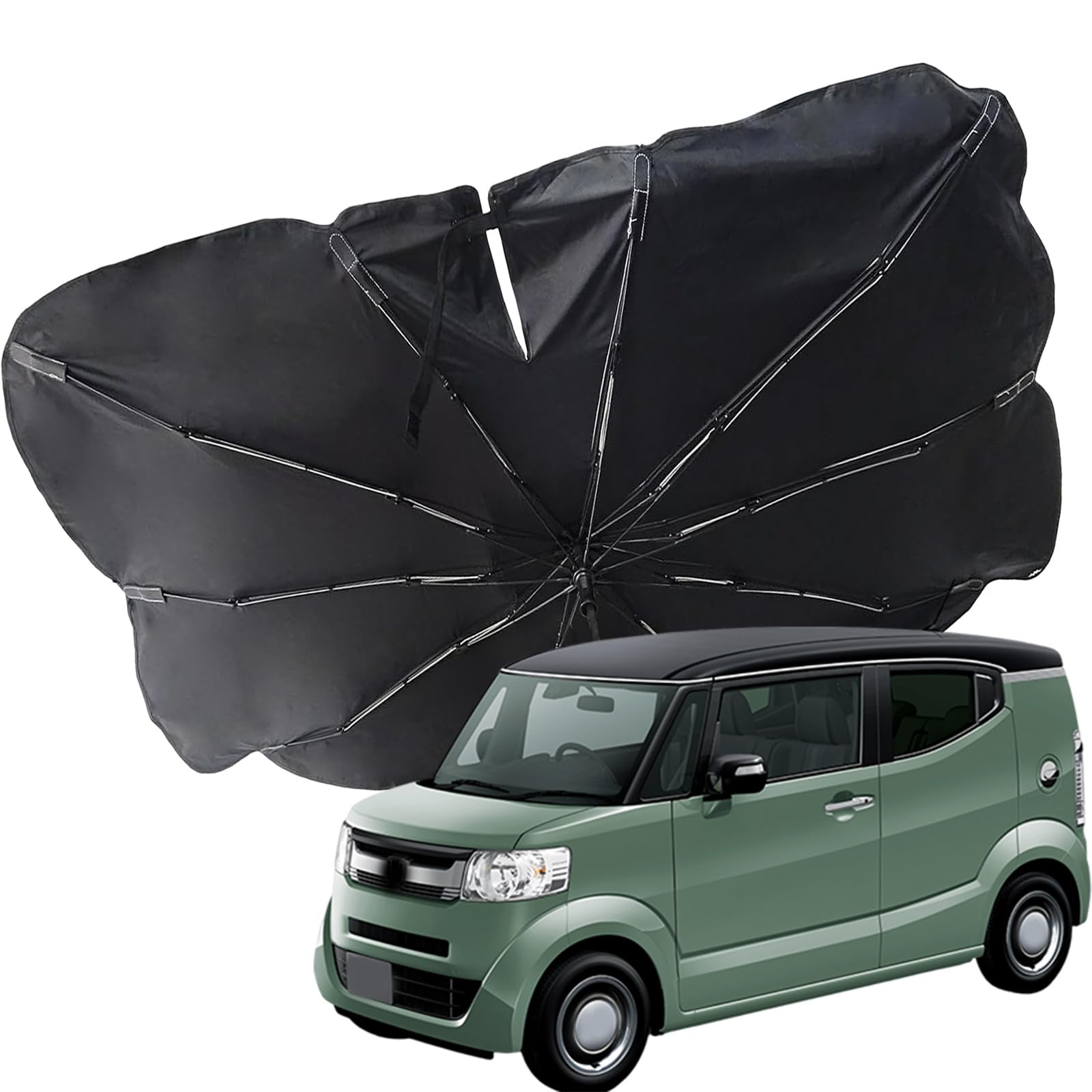 Amazon.co.jp: YouCar N-BOX SLASH 互換性 フロントサンシェード 車用