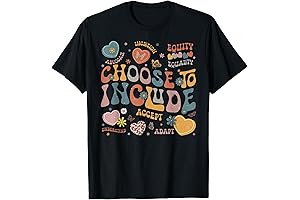 Personalized Choose to Include Inclusion Matters T-Shirt Autism Awareness Shirt