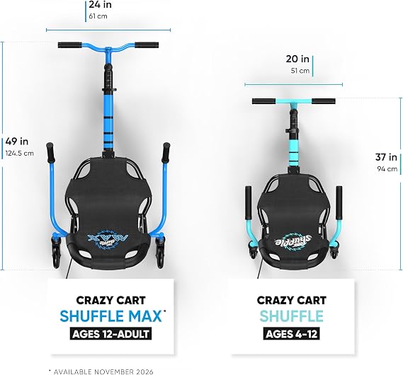 Crazy Cart Shuffle | Kid-Powered Drifting Go Kart