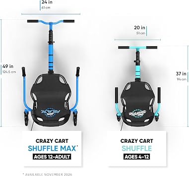 Crazy Cart Shuffle | Kid-Powered Drifting Go Kart