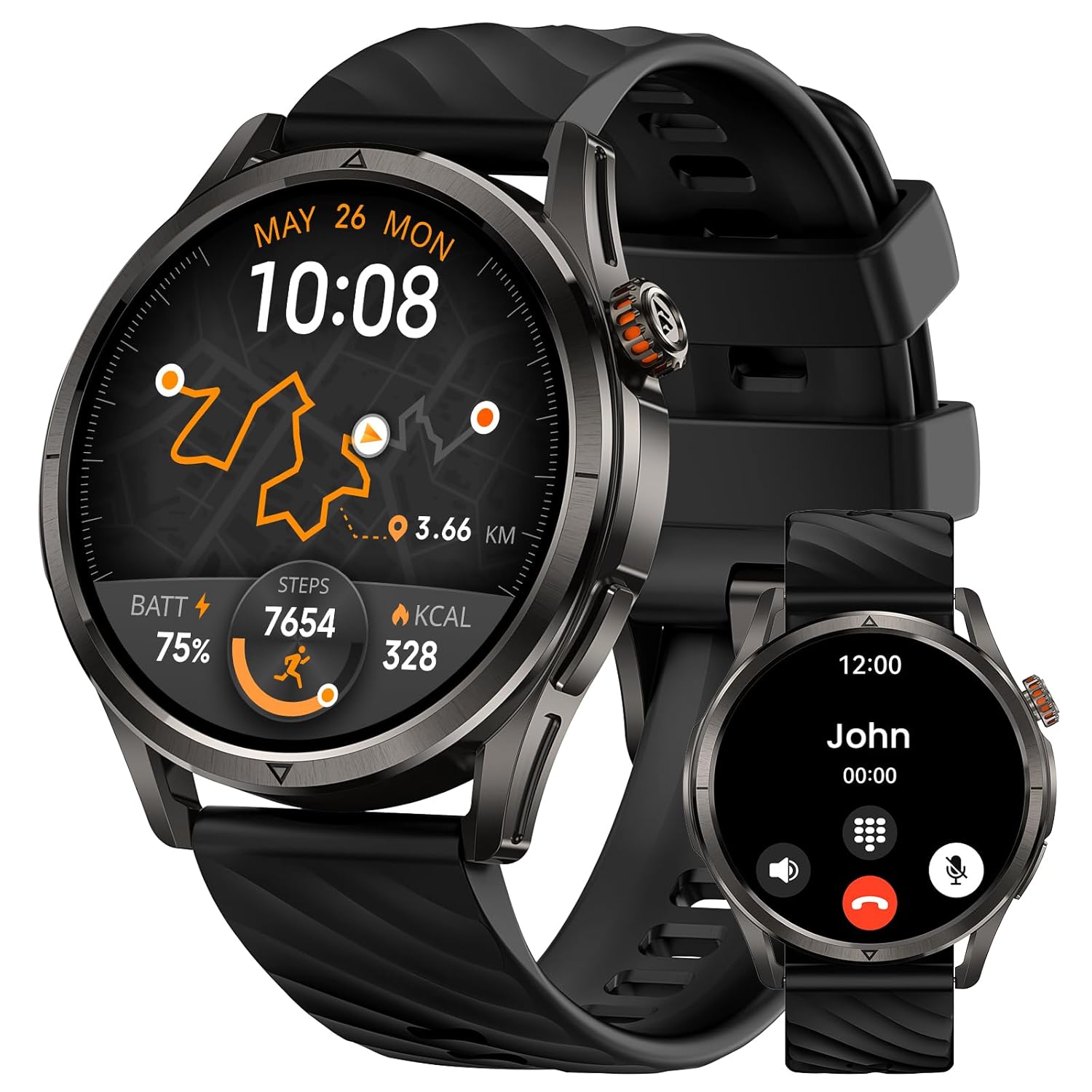 KOSPET Magic R10 GPS Smart Watch for Men Stainless Steel Body 50 Days Battery 5ATM Waterproof 180 Sport