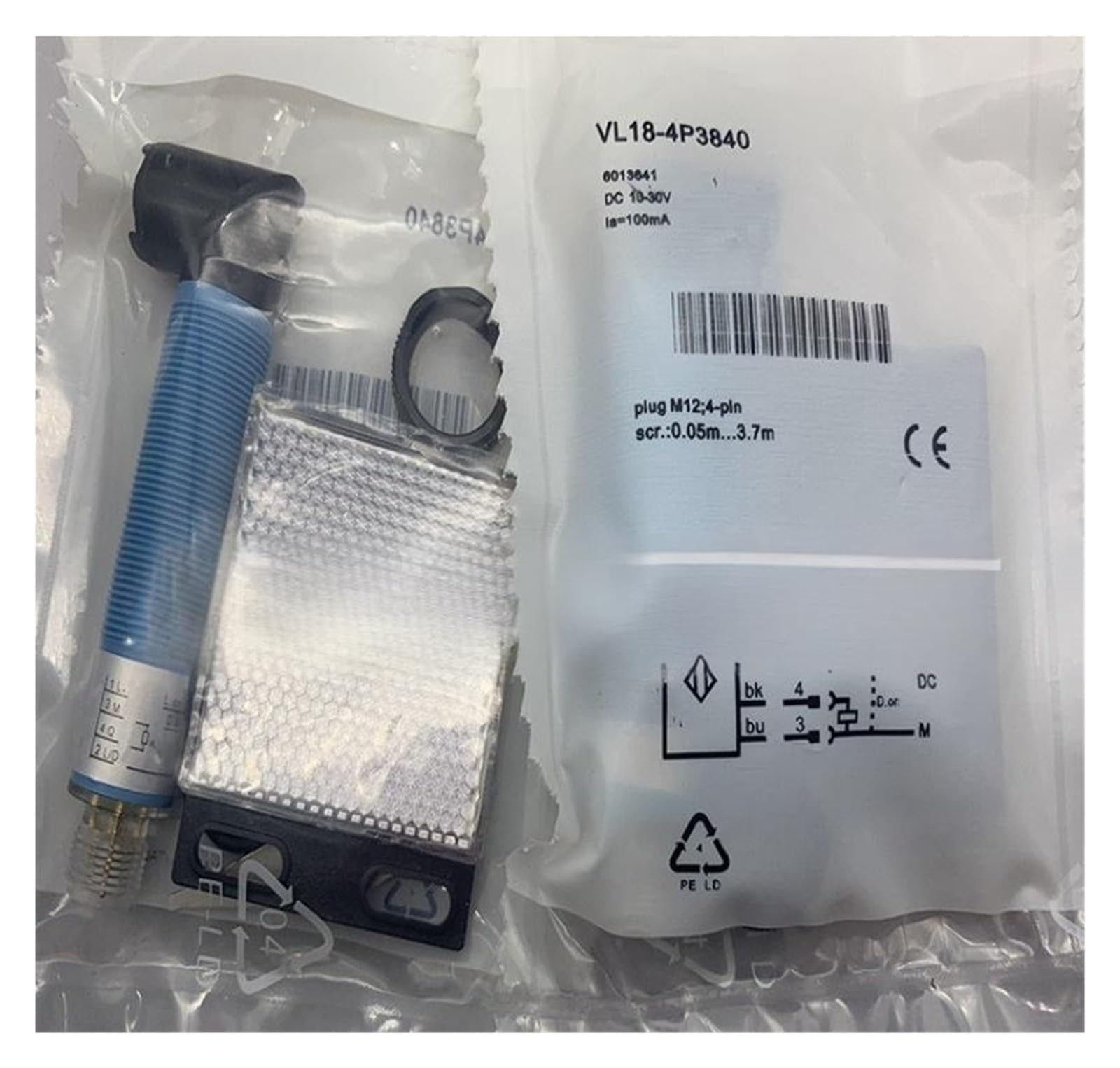 CJKXPZMH 1pcs VL18-4P3840 photoelectric switch