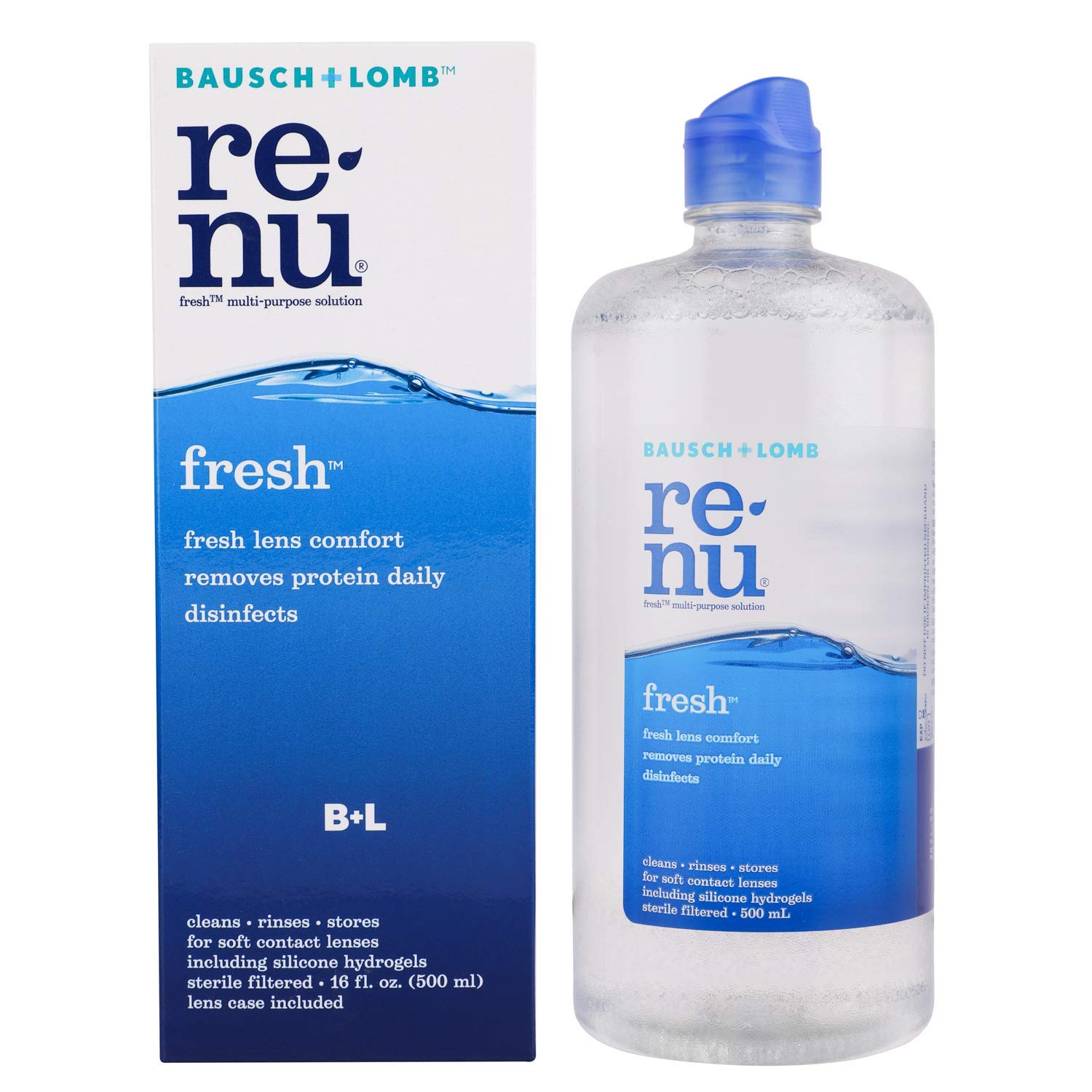 Bausch + Lomb Renu Fresh Multi-Purpose 500ml Contact Lens Solution (Pack of 1)-image-8