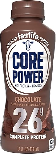 Core Power Batido de alta proteína, chocolate, 14 onzas fluidas