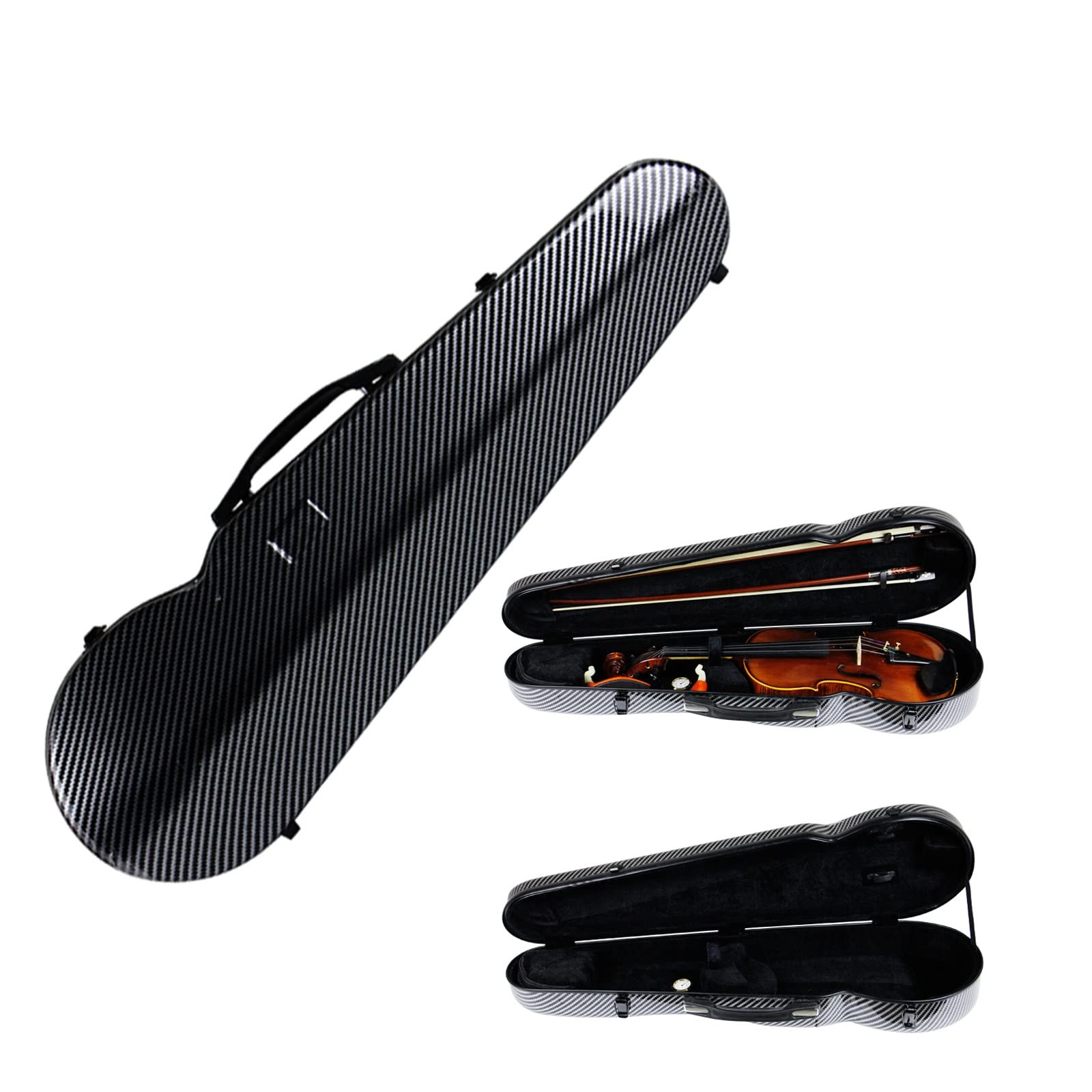 Carbon Mac バイオリンケース 4/4サイズ 頑丈 フライトケース Amazon.co.jp: バイオリンケース 4/4 3/4 汎用性 カーボンマック