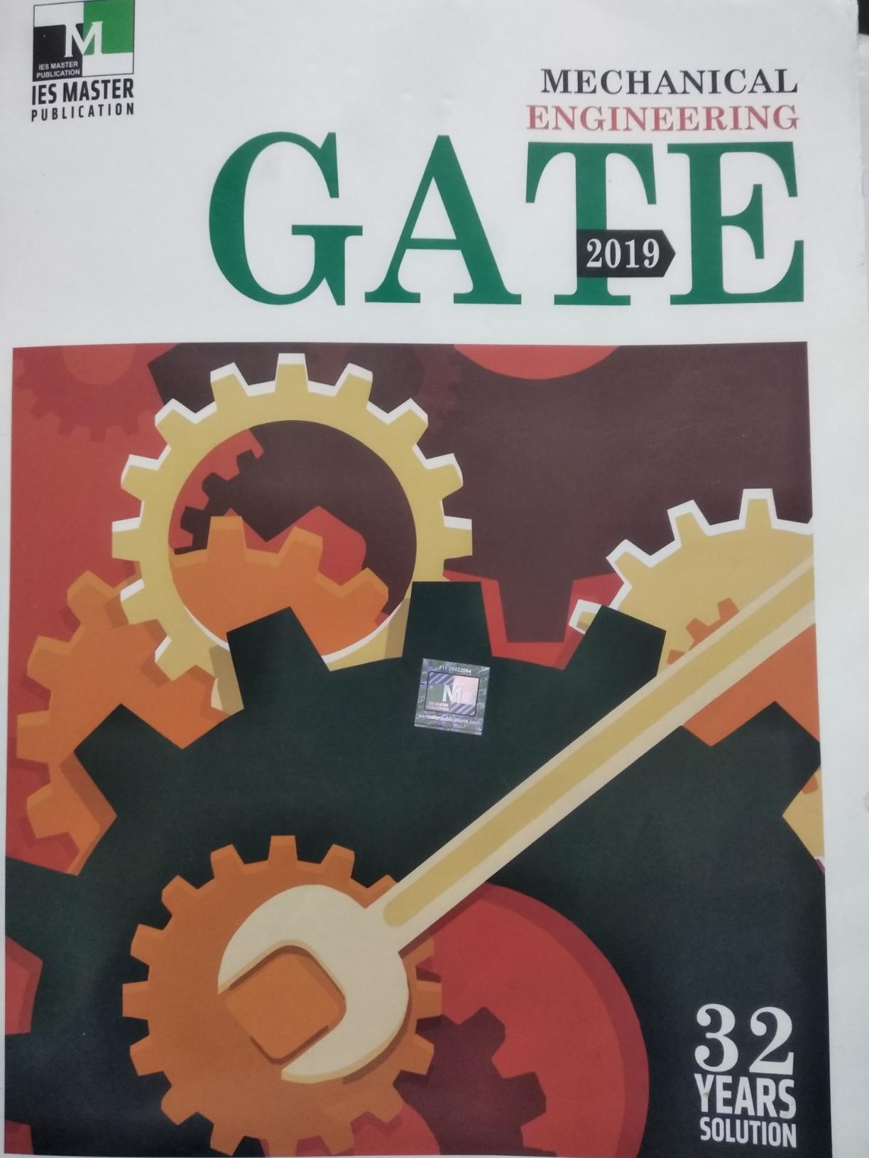 Buy Gate 2019 : Mechanical Engineering (32 Years Solution) Book Online ...