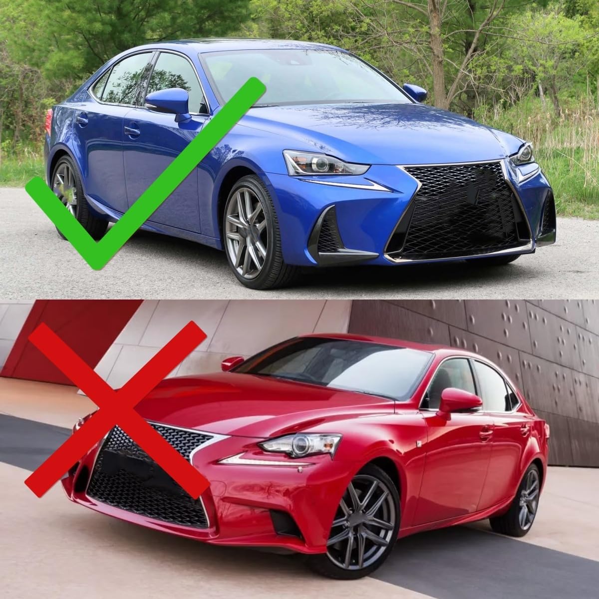 LED Daytime Running Light Assembly Compatible with Lexus IS350 IS200t IS300 2017-2020 Sequential Turn Signal DRL Kit Accessory [Not Fit 2014-2016]