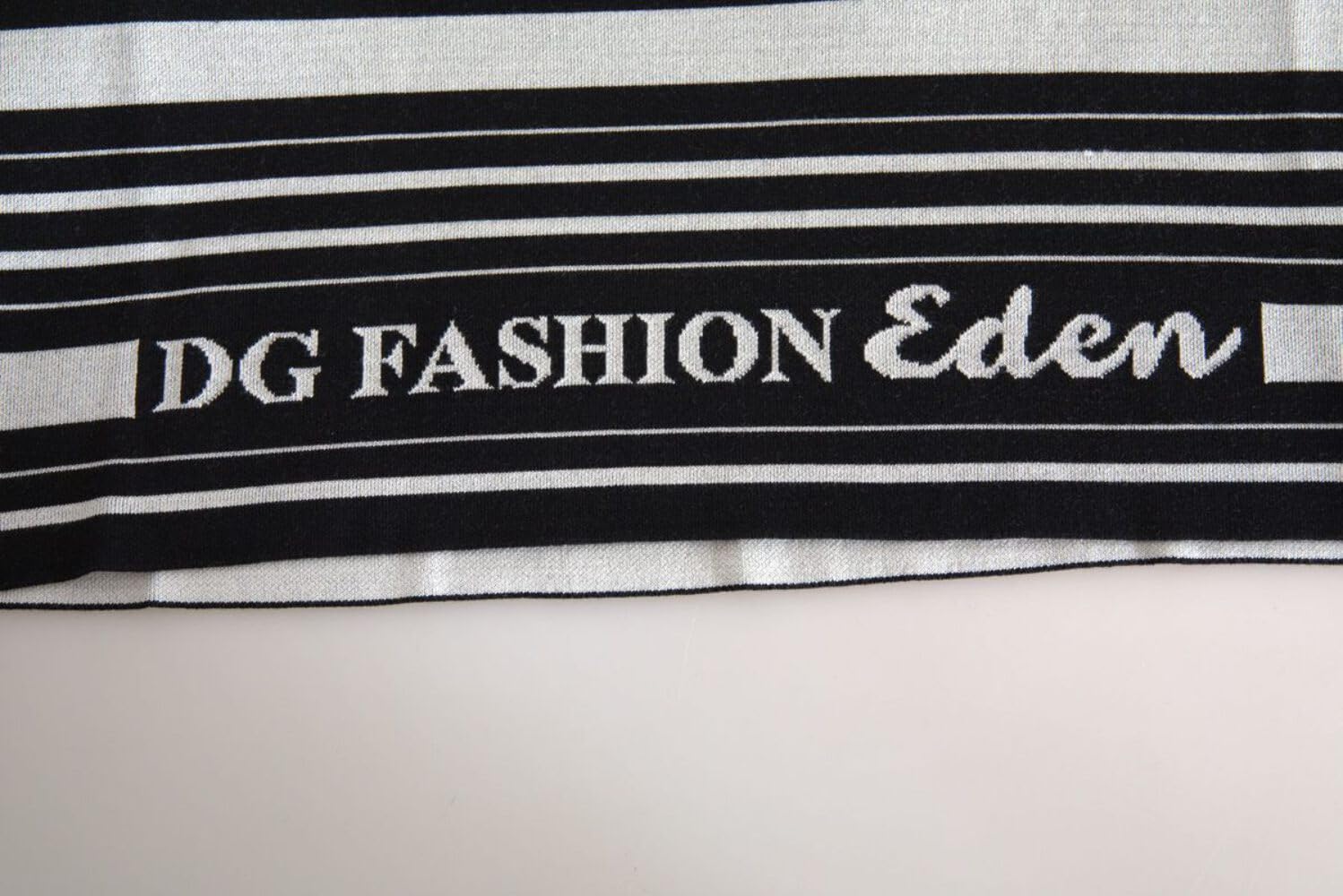 Dolce & Gabbana Biała bawełniana bluzka z okrągłym dekoltem DG Fashion, biały, 66