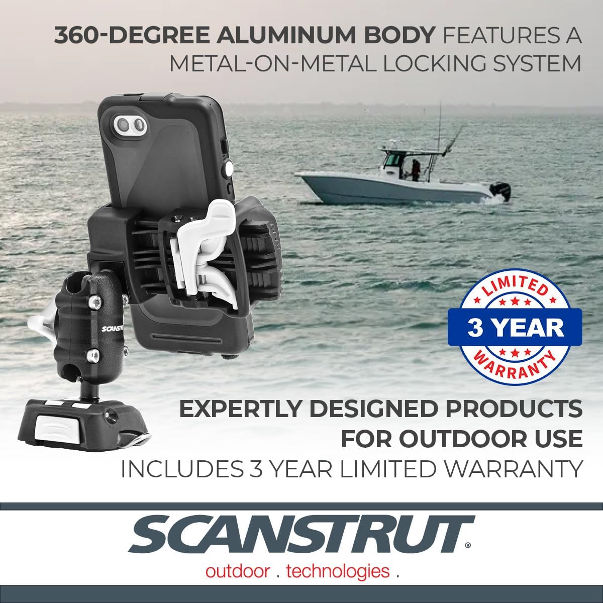 Scanstrut RLS-509-401 ROKK Mini for Tablet with Screw Down Base