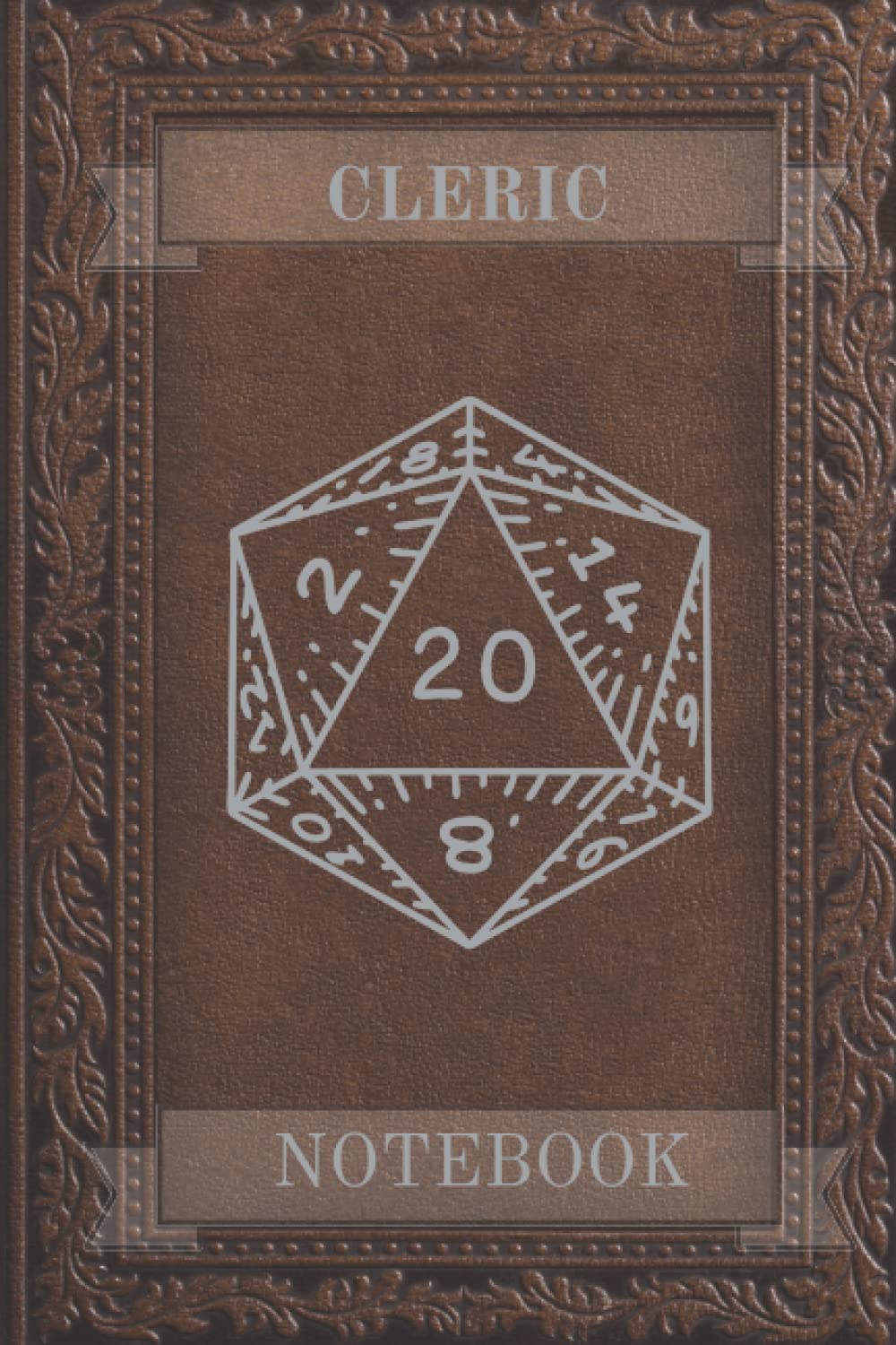 Cleric Notebook: Fantasy Style Roleplay Game, Character Journal/notebook. 140 pages