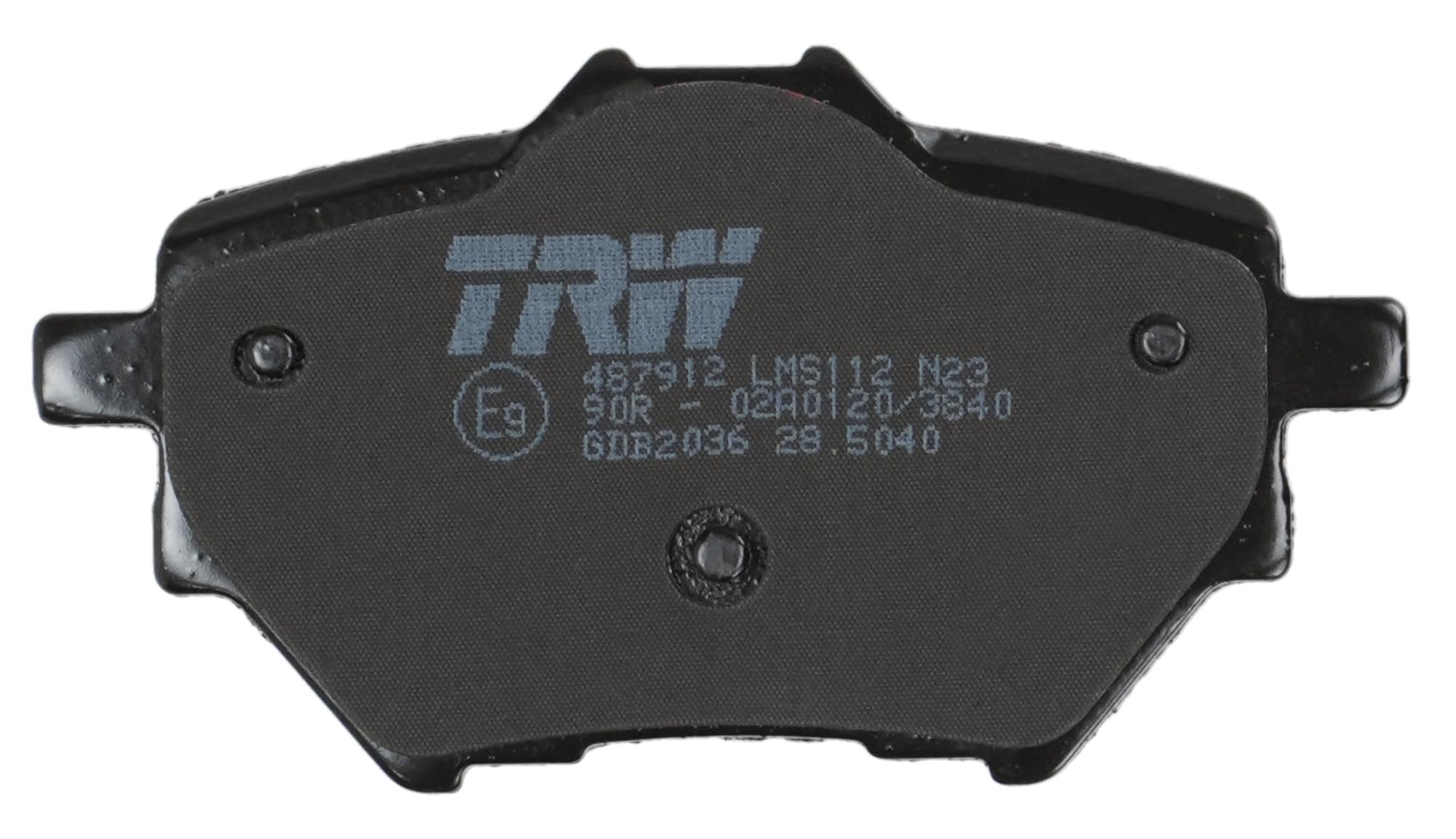 TRW GDB2036 Pastillas de Freno Juego de 4 para Peugeot 3008 II SUV (MC_, MR_, MJ_, M4_) 2016 - Eje Trasero y Otros Vehículos