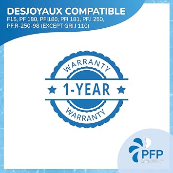 PFP Filter Bag Compatible with Desjoyaux Pools | Filter Sock | Pool Filtration Sock | Skimmer Basket Filter (Duo (2 Filters) – 6 + 15 Microns)