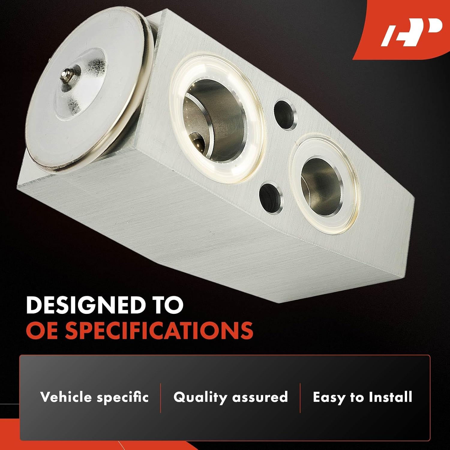 A-Premium AC Expansion Valve Compatible with Chevrolet Cheyenne, Silverado 1500/2500/2500 HD/3500/3500 HD, Tahoe/Suburban 3500 HD & GMC Sierra 2500 HD/Sierra 3500 HD/Yukon/Yukon XL/Sierra/Sierra 1500