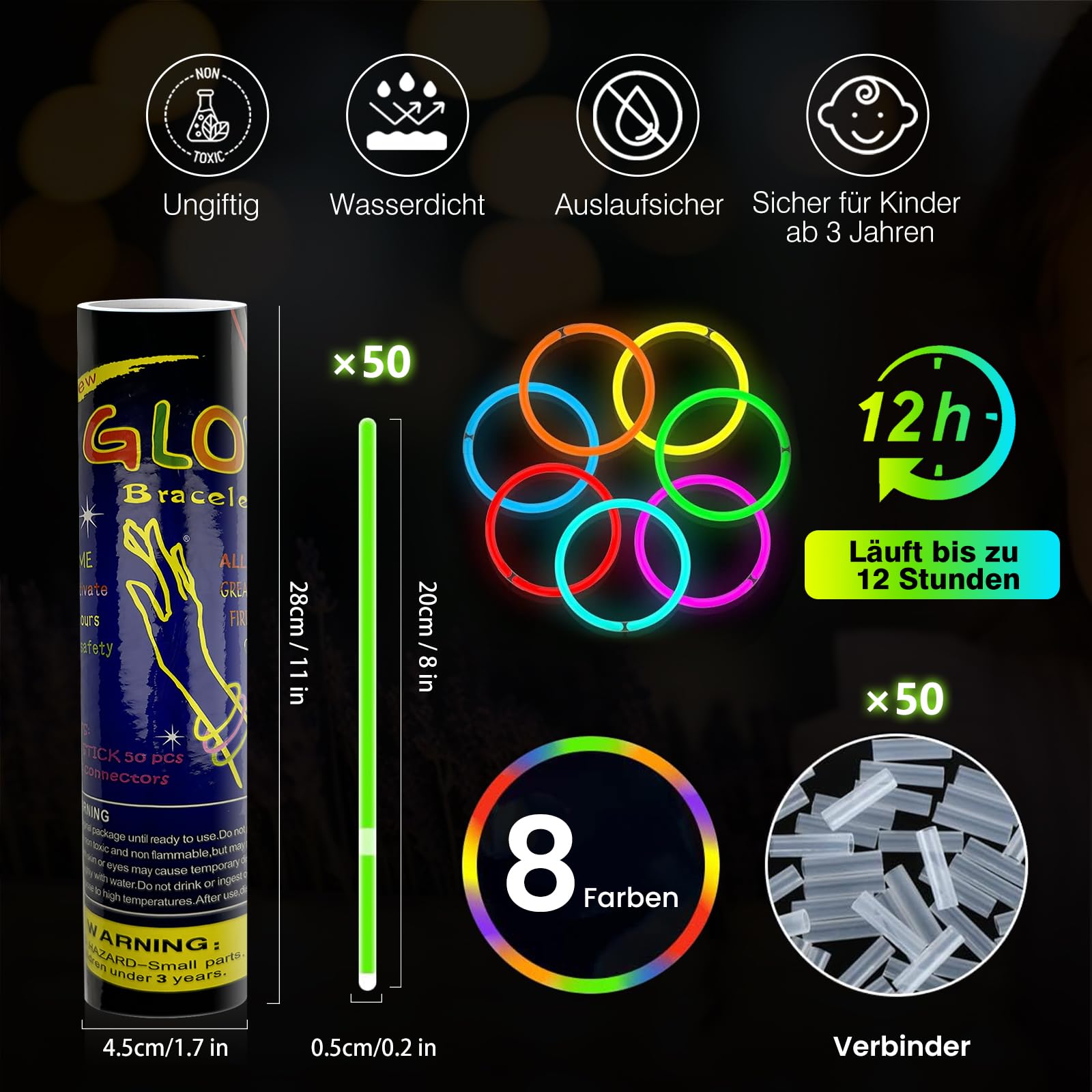 Set 40 Braccialetti Silicone Calcio - Con Adesivi Temporanei, Per Feste E Partite! - Foto 8