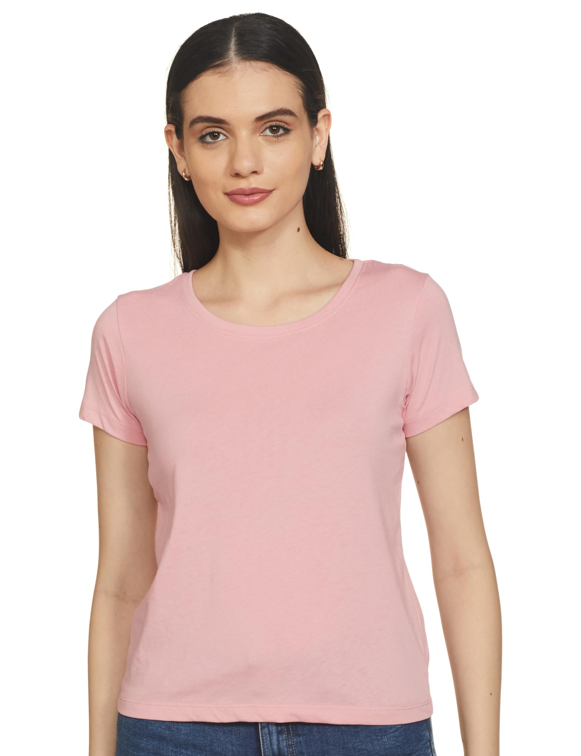Women Solid T-Shirt-image-28