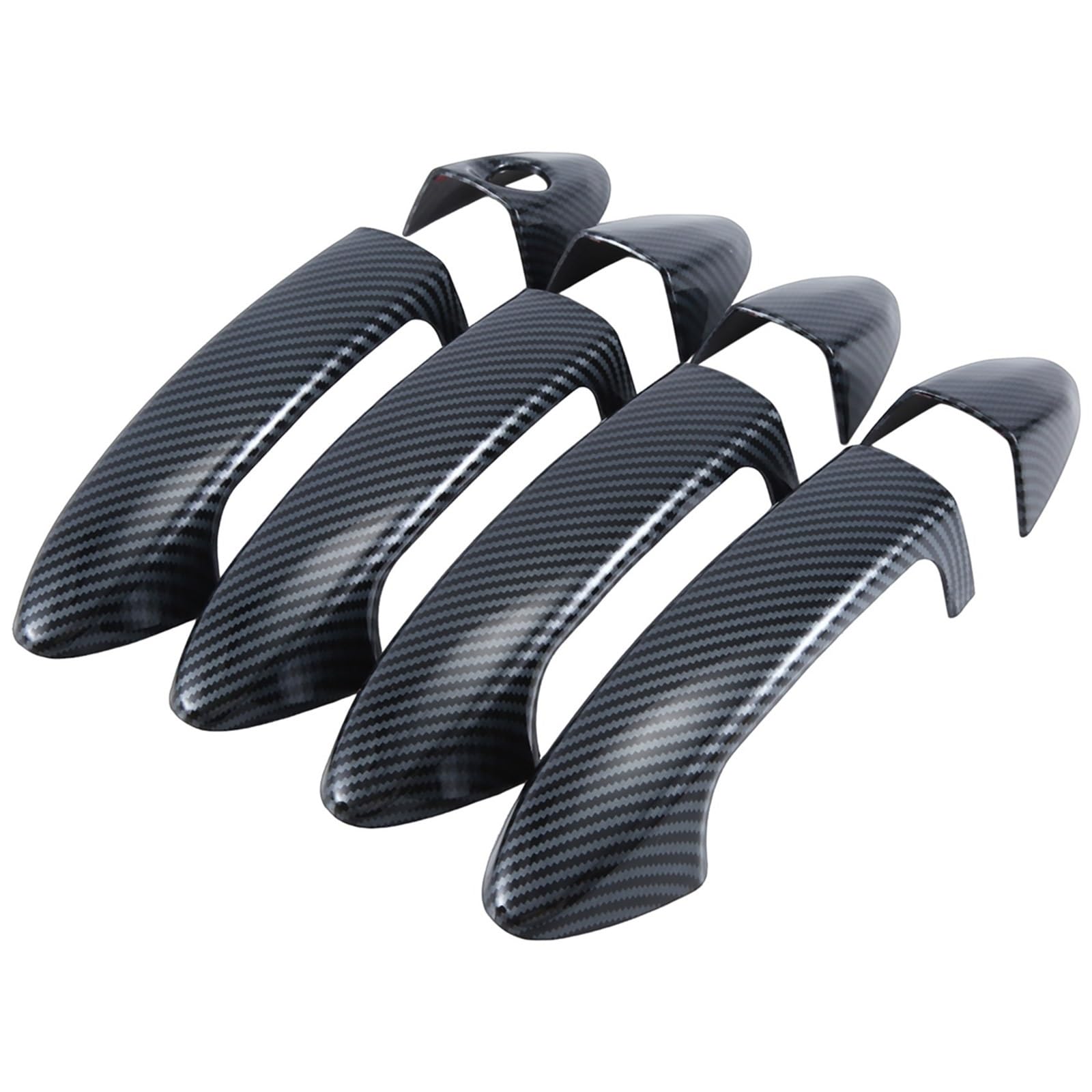 YESKIT Car Exterior Door Handle Cover for Ford for Fiesta 2009-2012