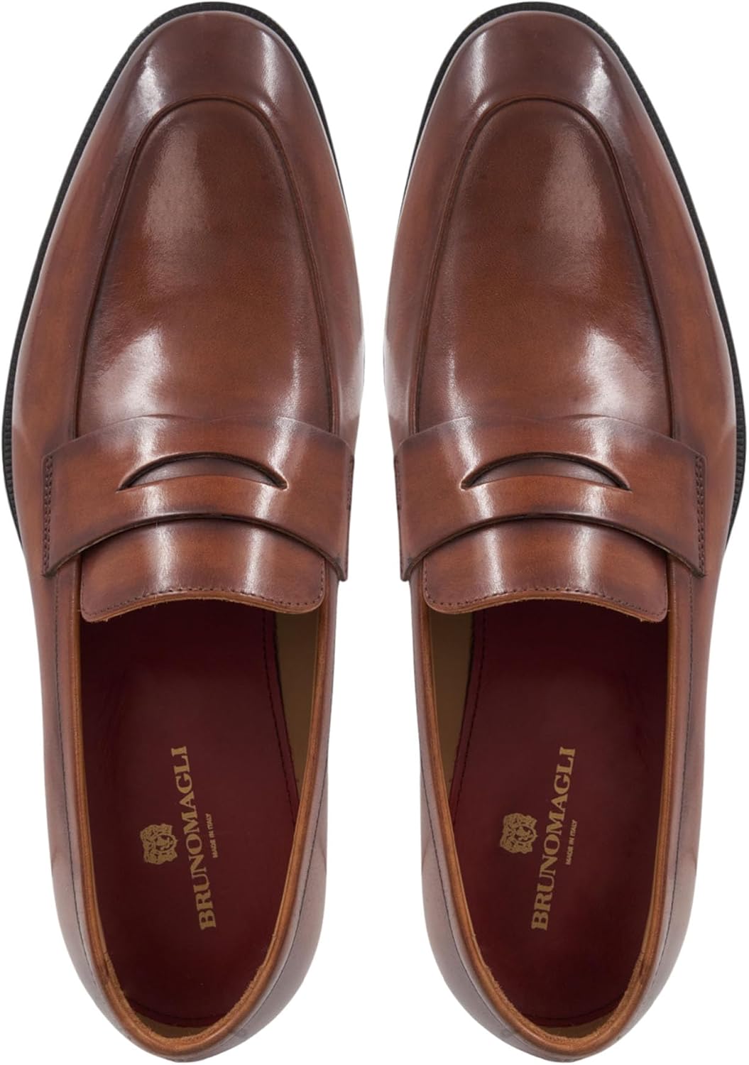 Bruno Magli Mens Men's Maioco Napa Penny Loafer - Image 5