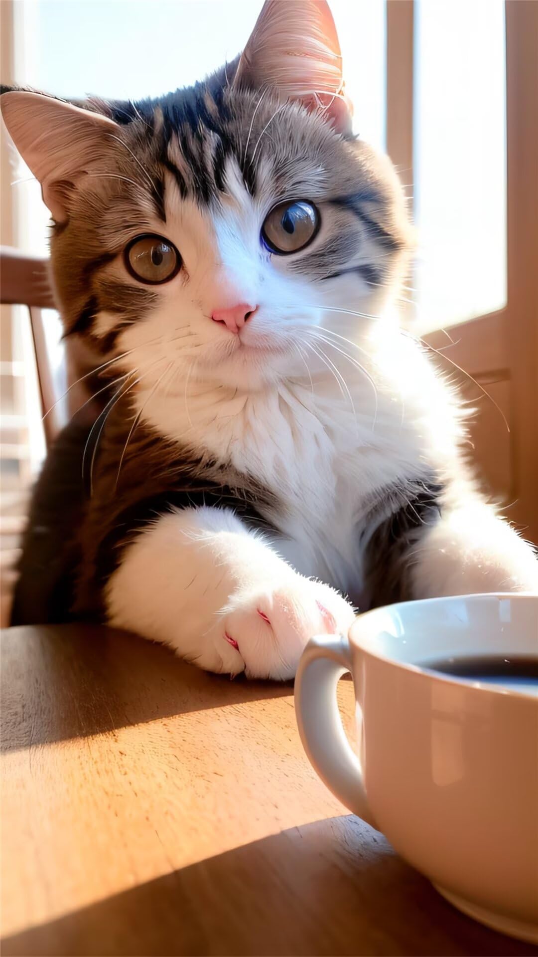 Kit complet diamant painting chat mignon 5D, le cadeau créatif idéal pour Noël