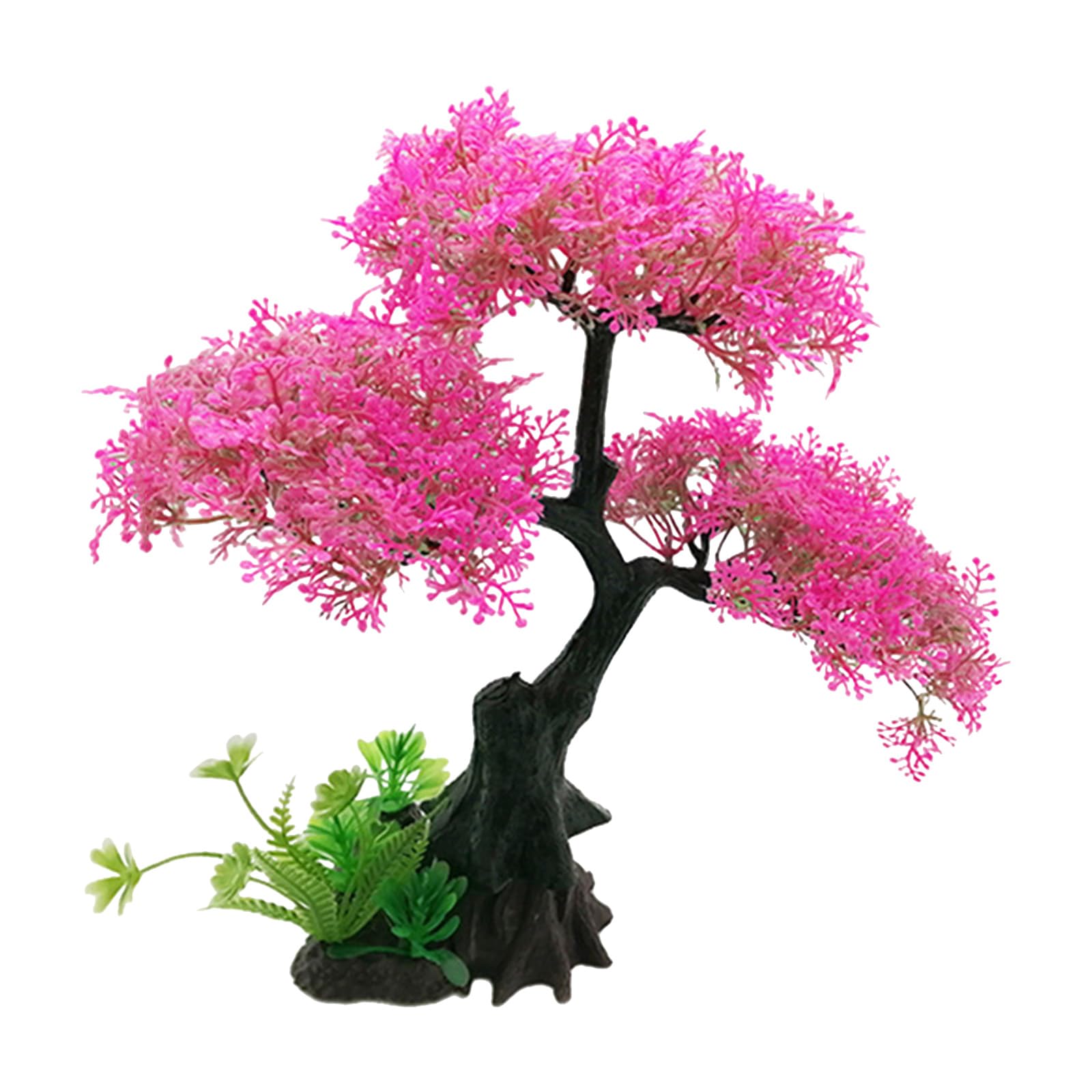 Xjdzineq Colorful Aquascaping Accessories Artificial Flora for Freshwater Tanks Aquariums Decoration Artificial Plant Tree