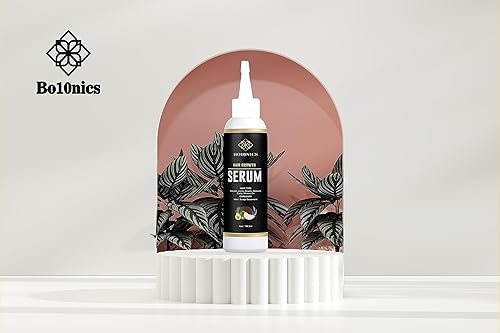 Miniatura 5 de Bo10nics Suero rejuvenecedor antipicazón para el cabello y el cuero cabelludo - Aceite de cuero cabelludo con picazón seca - Cuidado natural del