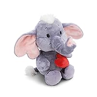 NICI peluche elefante Love con cuore magnetico grigio scuro 48cm