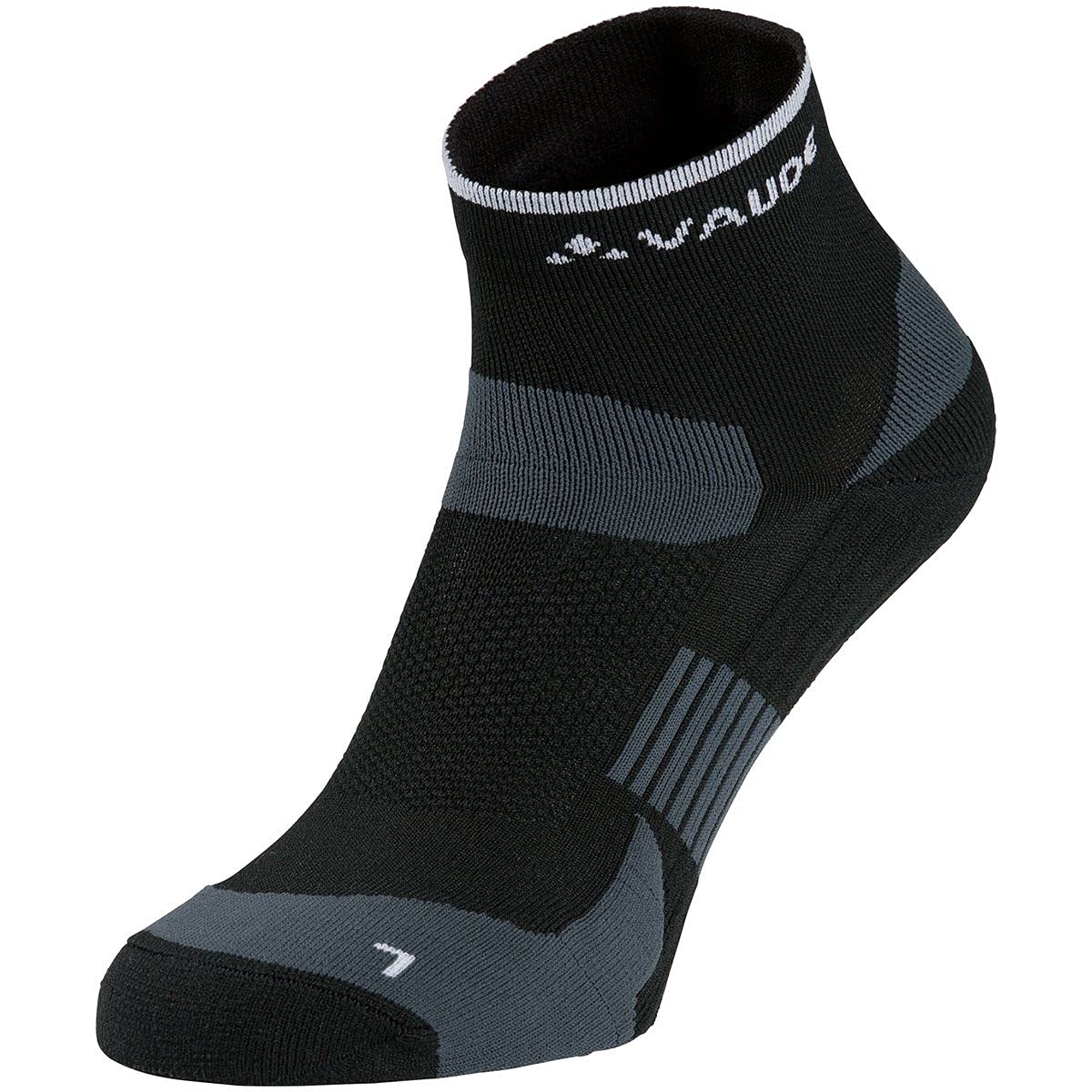 Vaude Bike Socks Short Accessories - Black, Size 45/47