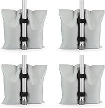 RIOGOO 4 Pcs Heavy Duty Industrial Heavy Duty Double Stitched Heavy Duty Heavy Duty Heavy Duty Heavy Duty Heavy Duty Heavy Duty Heavy Duty Sand Bags Weight Weight Leg Weights Pop Up Tent