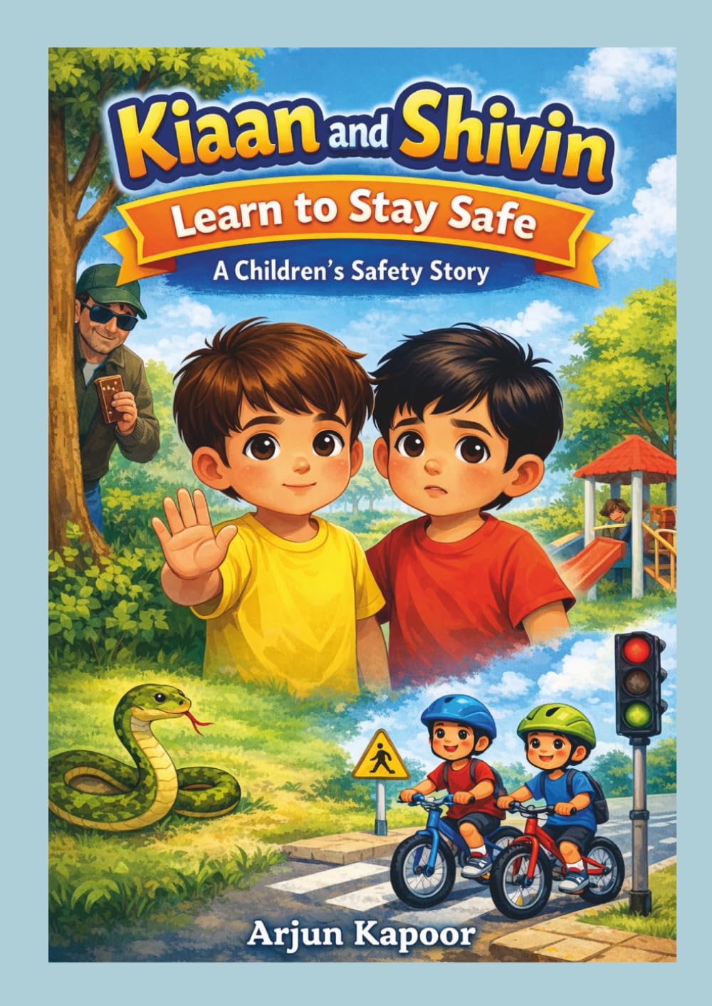 Stay Safe- A Kids Story - Kiaan and Shivin learn to stay safe: A Children’s Safety Story Perfect for Ages 3–7 (Kids stories)