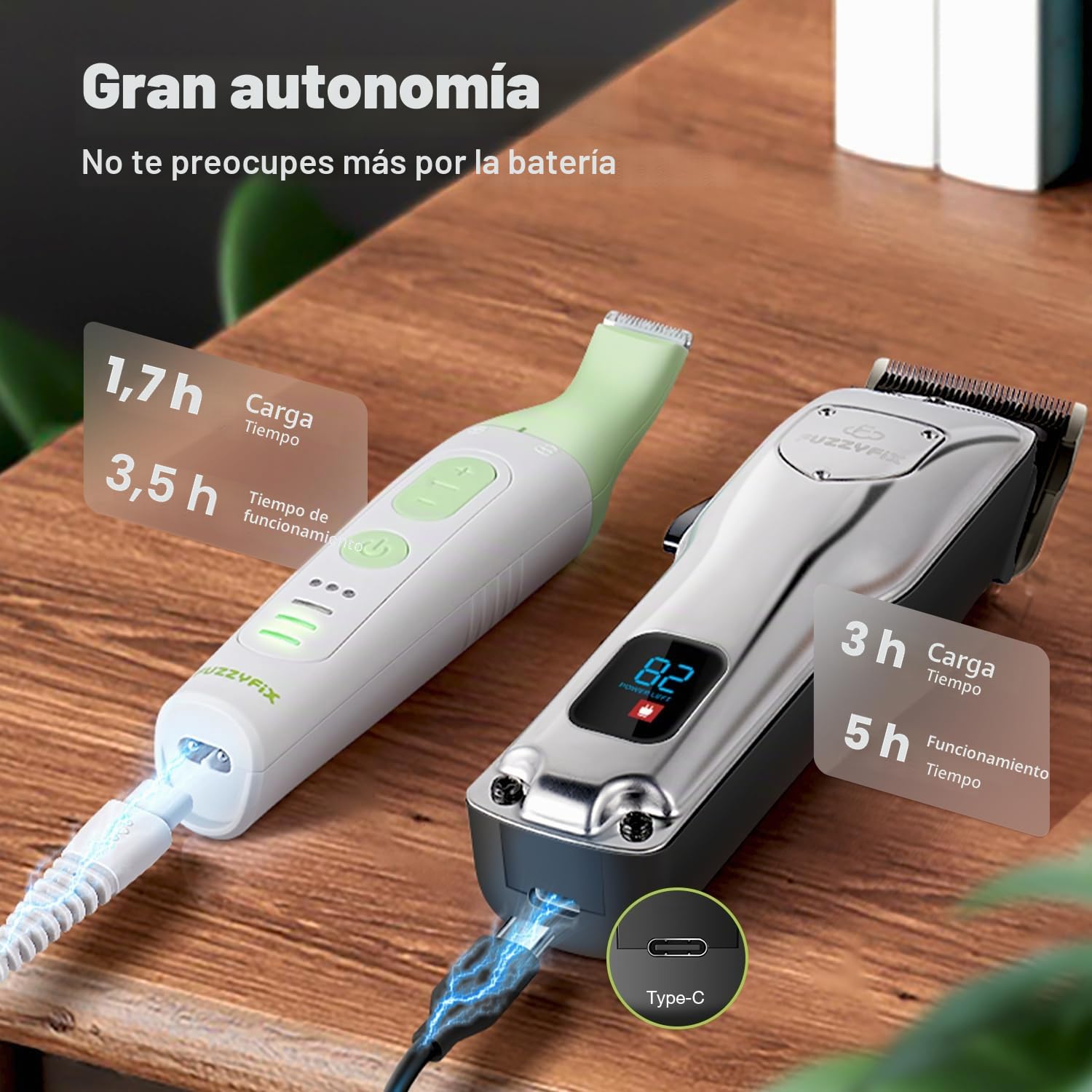 Kit de Premium 4 en 1 Máquina Cortar Pelo perro, Impermeable Máquina de Cortapelos para Perros y Patas