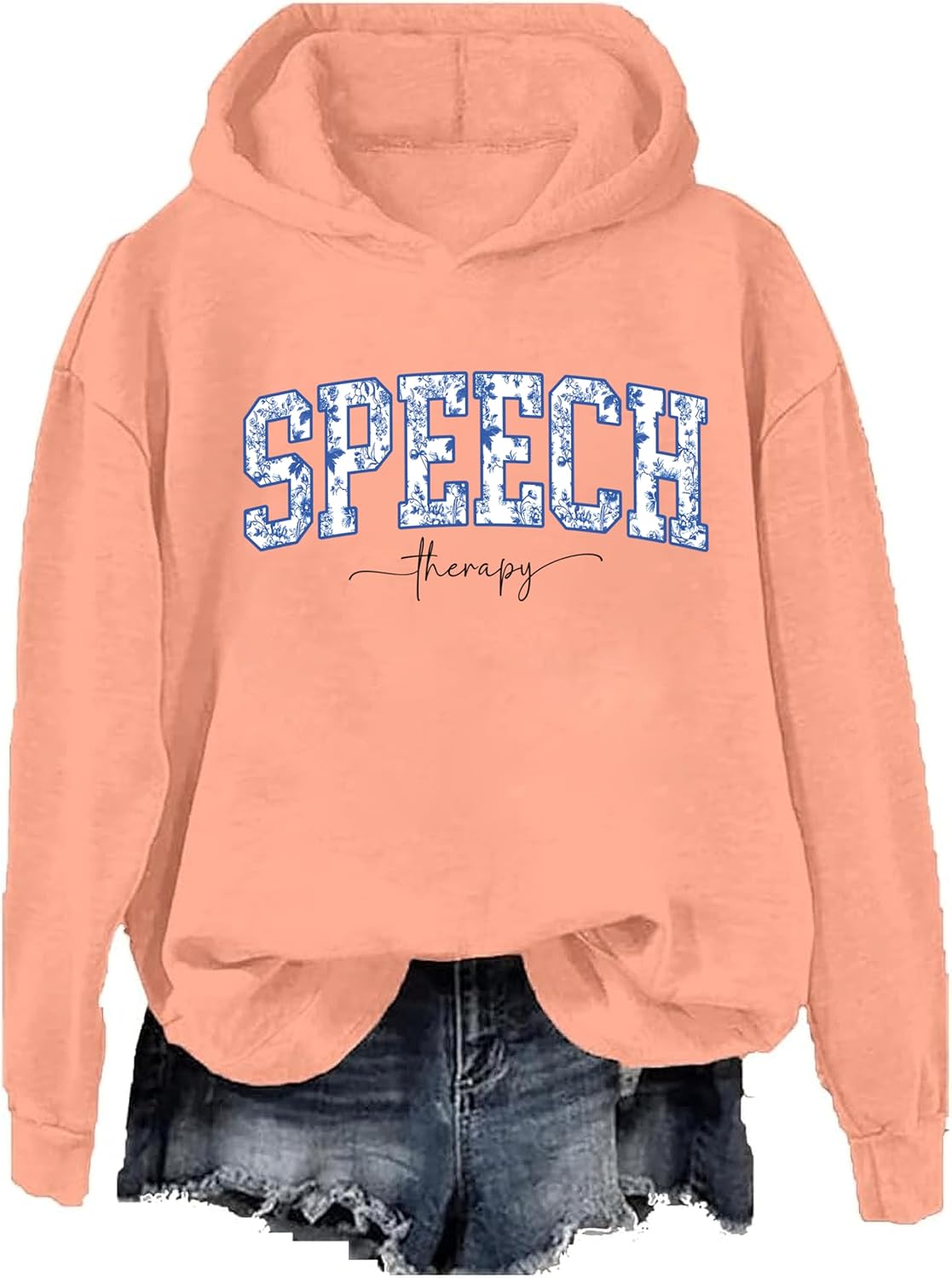 Speech Therapy Sweatshirt for Women Funny Speech Therapy Hoodies for Men Language Pathologist Sweat Shirt - Image 6