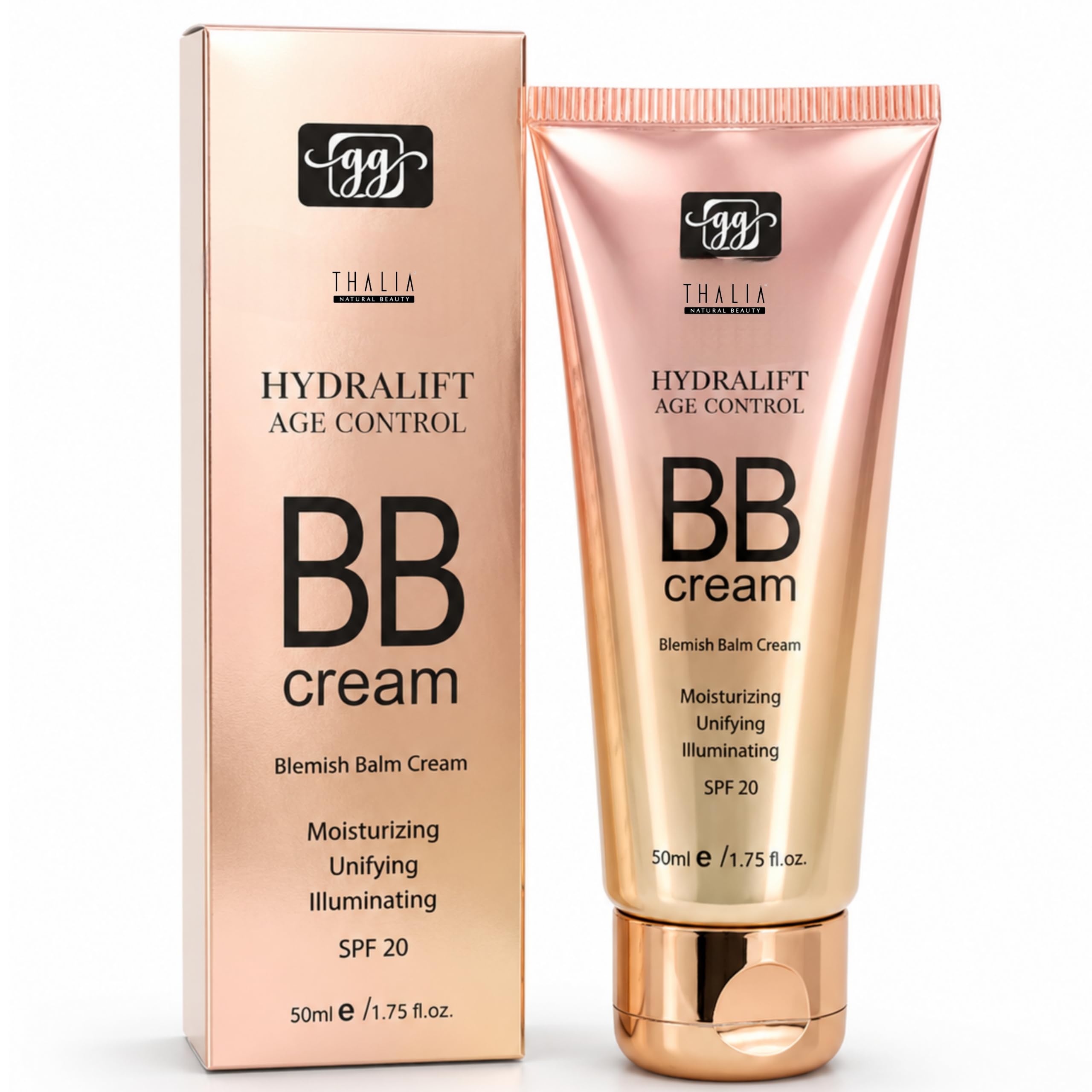 Thalia Hydralift Age Control BB Cream, SPF 20, 50ml | Blemish Balm Cream, Moisturising Formula, Skin Unifying, Illuminating Effect, Age Control-picture-19