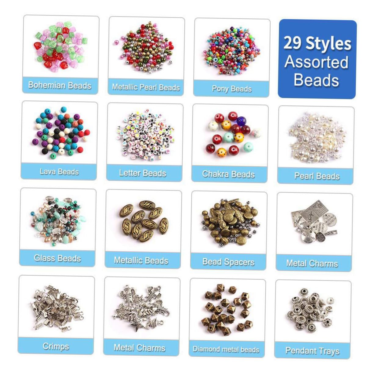 1960kawałki Beads Szt Akrylowe Koraliki Do Bransoletek i Naszyjników Różnokolorowe Akcesoria Rękodzielnicze Materiały Do Tworzenia Biżuterii