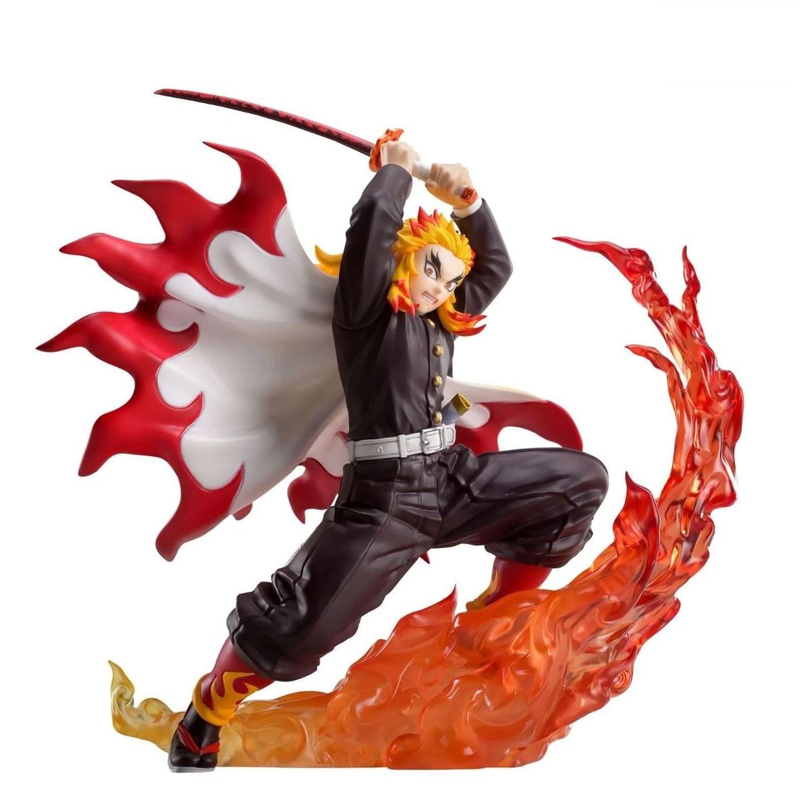 Good Smile Company Kyojuro rengoku Fig. 15cm Demon Slayer kimetsu no Yaiba xross Link Anime, _