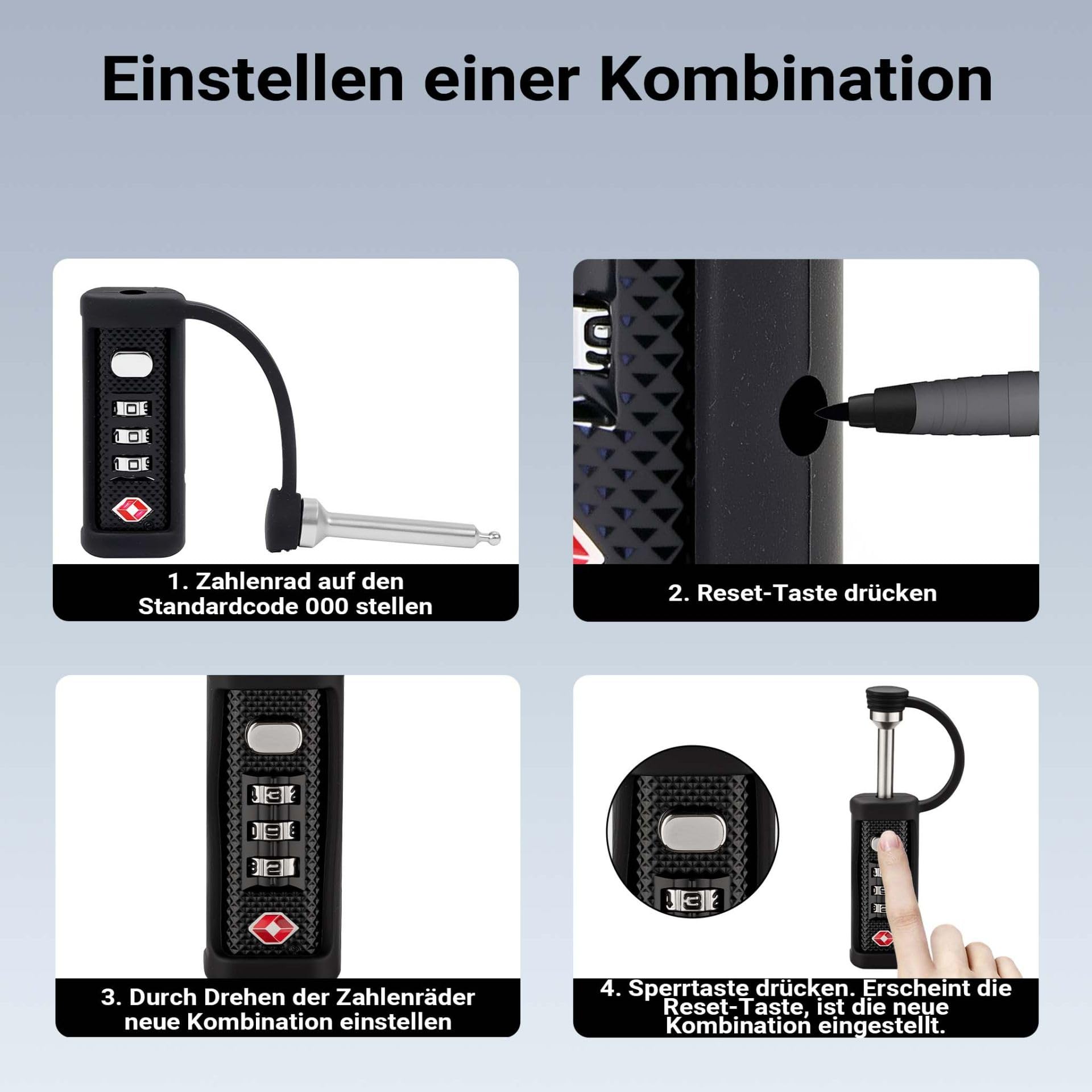 Waffenkoffer für Langwaffen mit TSA Zahlenschloss, Rollen & Schaumstoffpolsterung, Wasserbeständig IP67, Hoher Traglast (100 kg), Gewehrkoffer für Sicheren Transport, Robust & Abschließbar