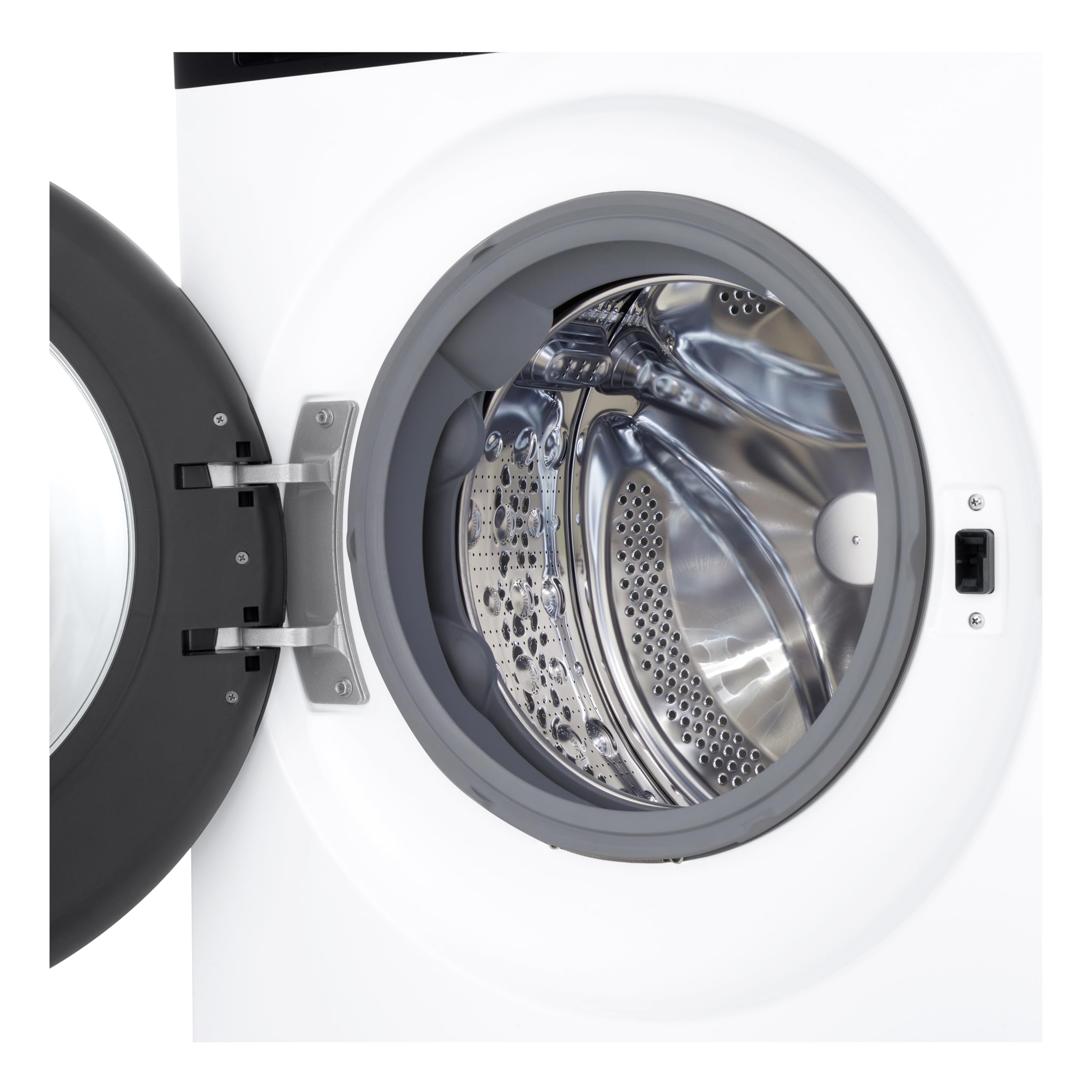LG F2NX50S9TKC Lavatrice Slim 9 kg Next AI DD, Classe A -30%, 1200 Giri, Programma AI Wash con Intelligenza Artificiale, Wi-Fi, Allergy Care, TurboWash 360, Serie X5, White Black Pannel e Silver Knob
