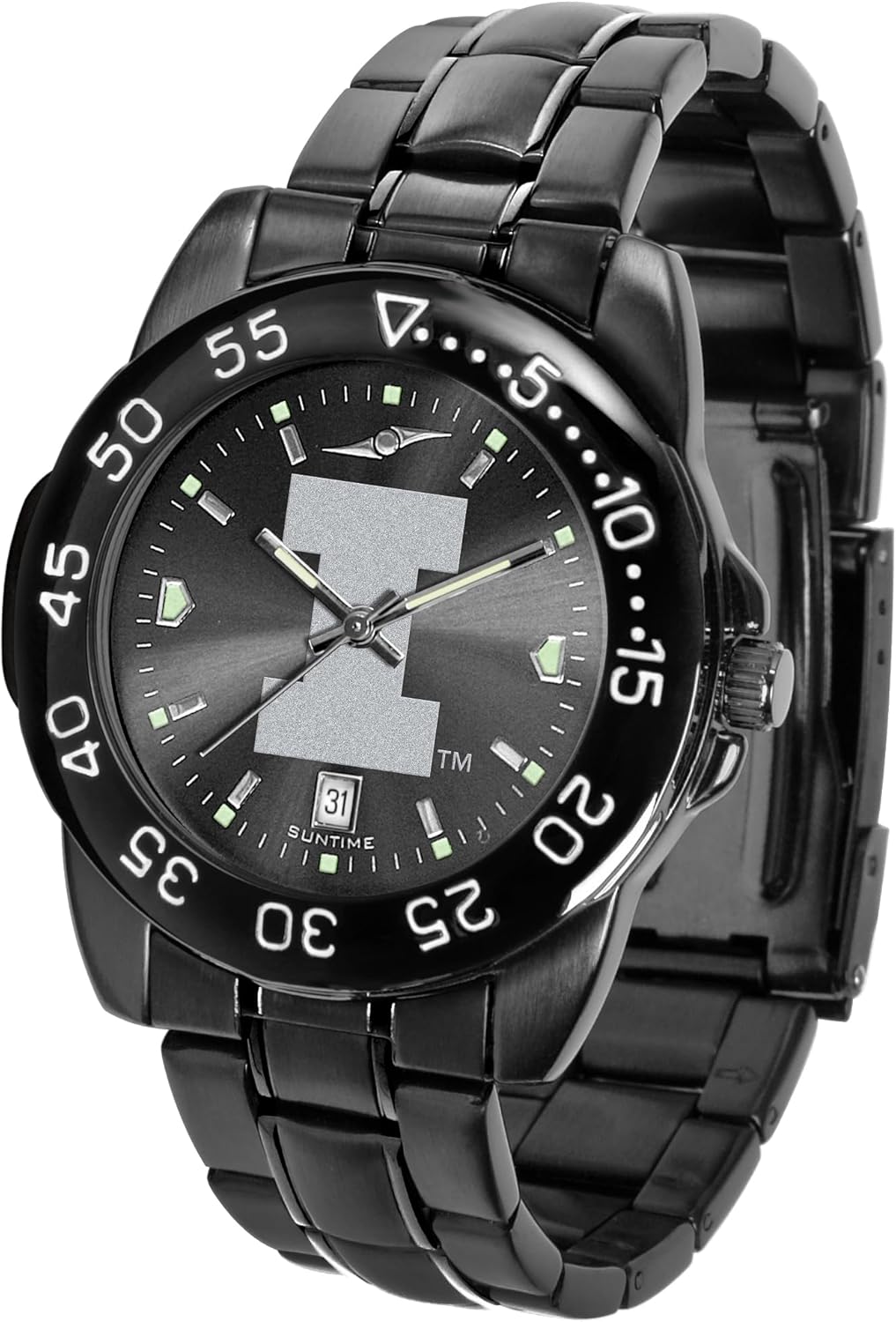 SunTime Men's Illinois Fighting Illini Fantomsport Watch