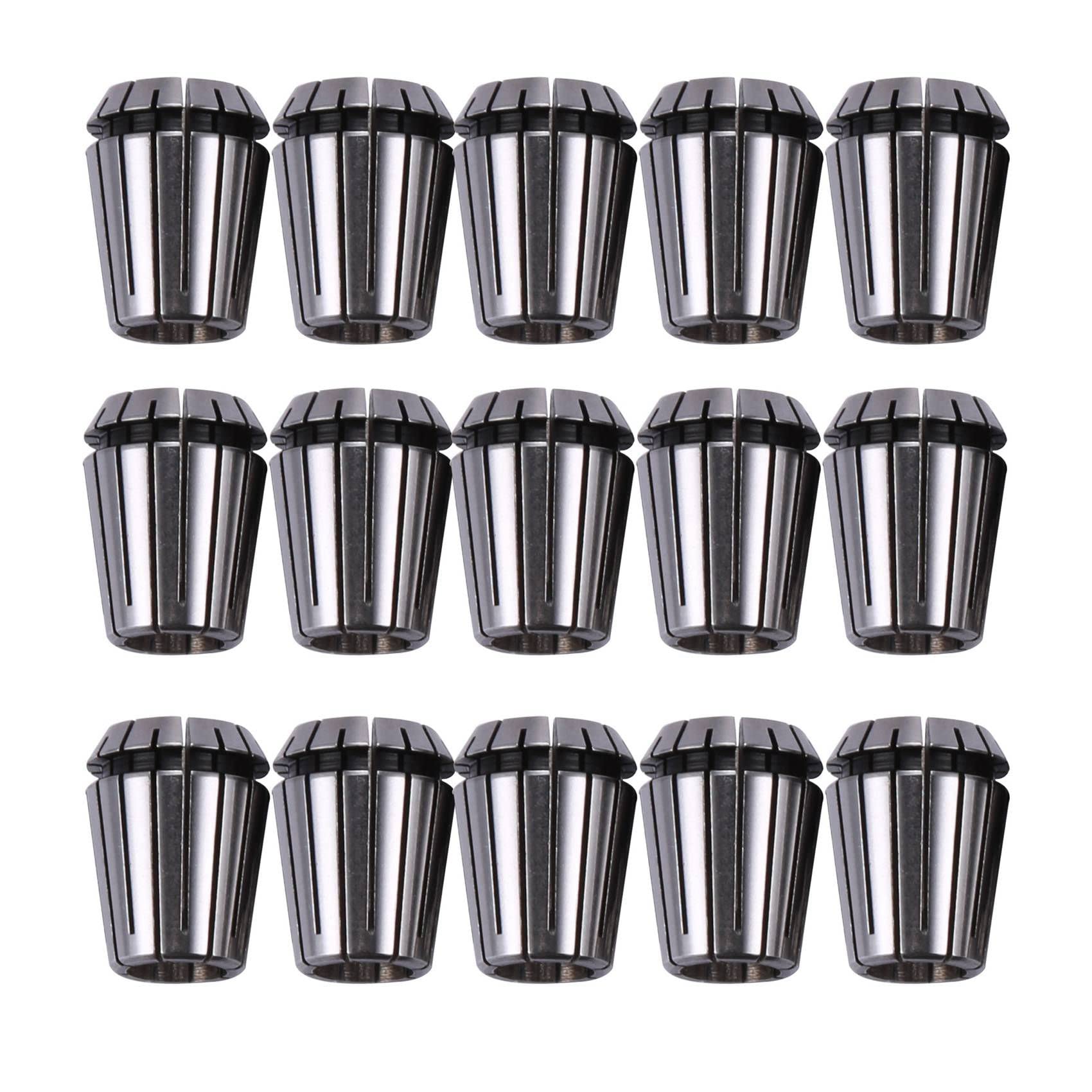30 Pezzi Set di Pinze A Molla di Precisione A Pinza ER25 Set da 2 A 16 mm Pinze A CNC per Fresatura Utensili per Tornio E Motori Mandrino