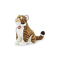Trudi Tigre Bruce Tigre mascotte peluche, regalo di Natale e compleanno. | 17x31x24cm