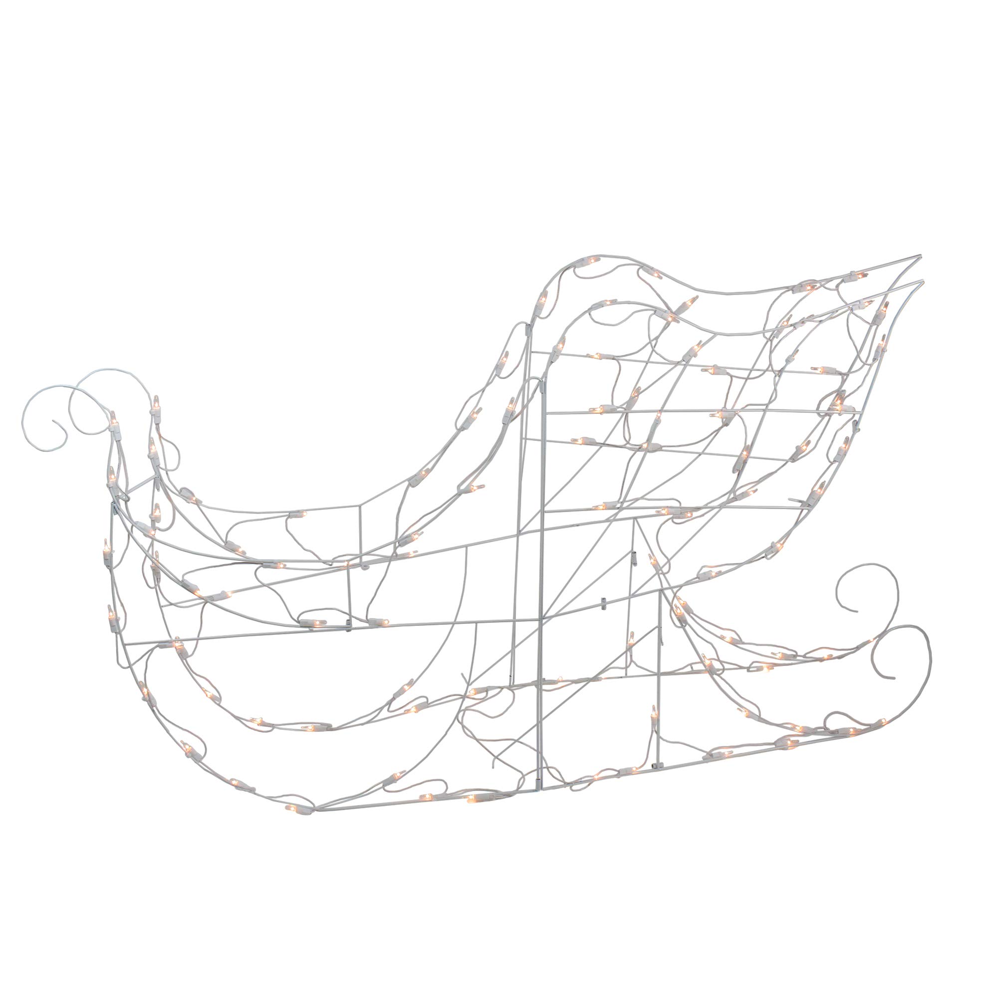 Lighted Sleigh Outdoor Christmas Decoration - 48