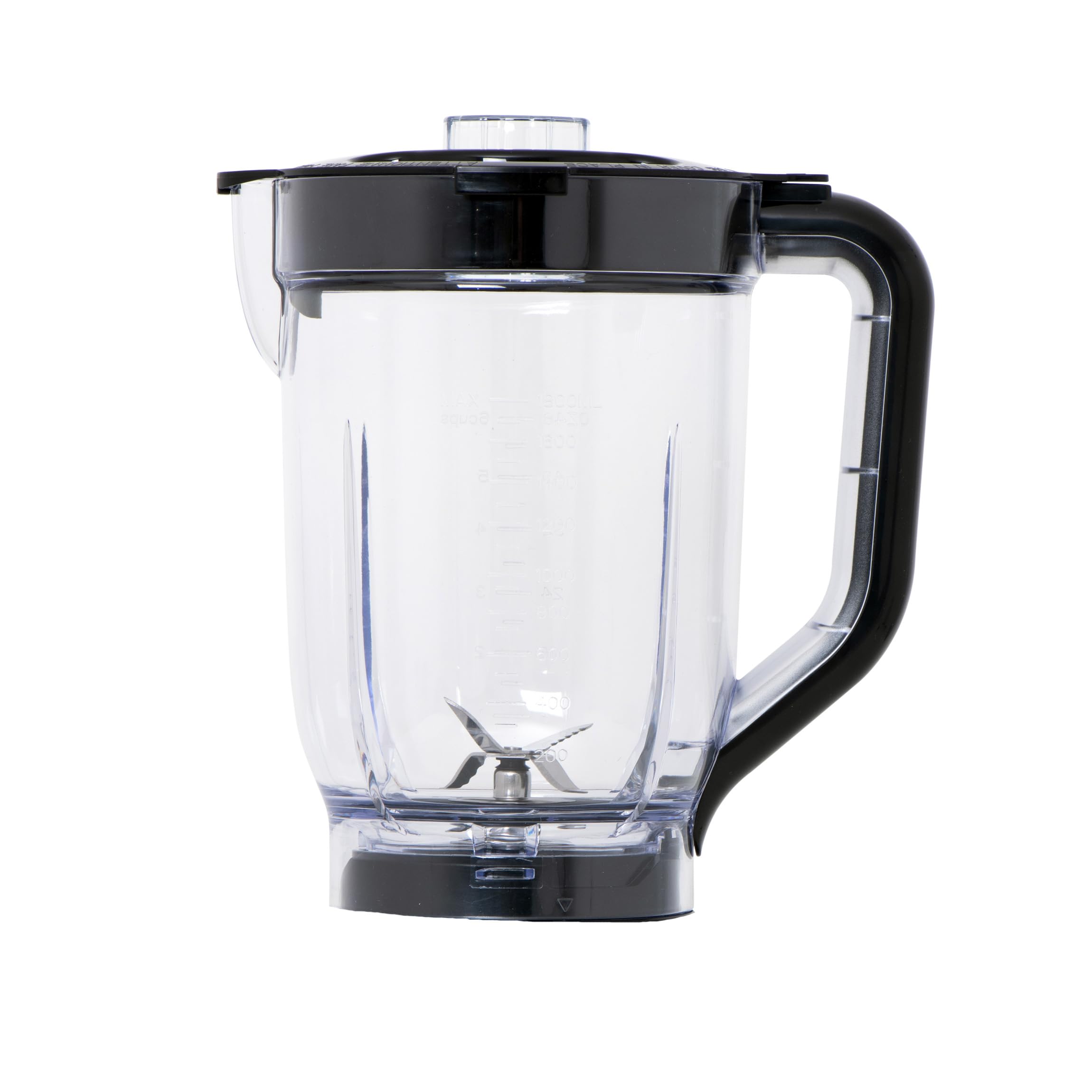 Vaso para batidora Mesko 4079.1b de 1,8 litros en plástico negro libre de BPA