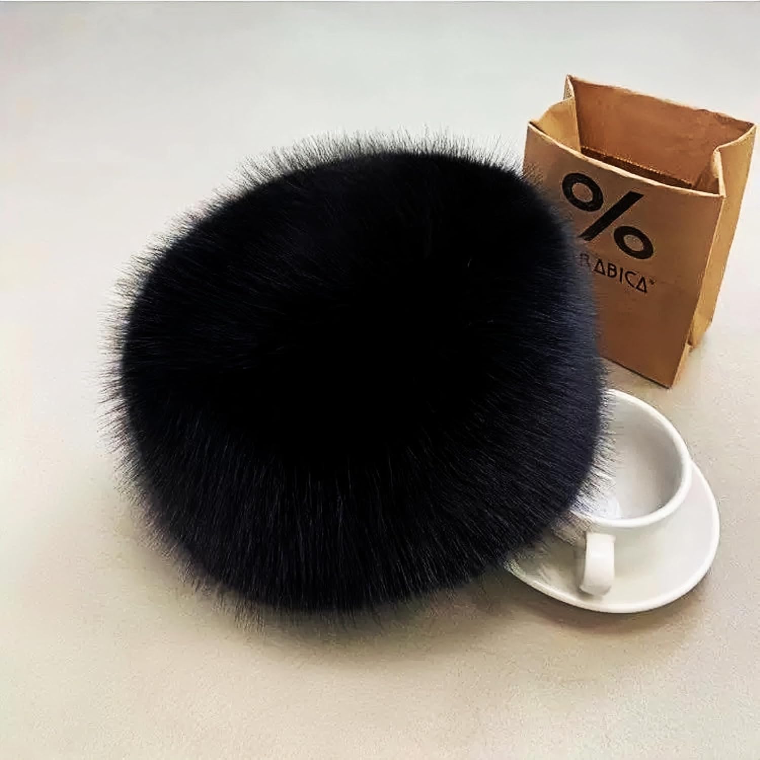 Upgraded Soft Fluffy Winter Bucket Hat for Women Warm Faux Fur Fisherman Cap Cozy Cold for Winter, Black - Image 7
