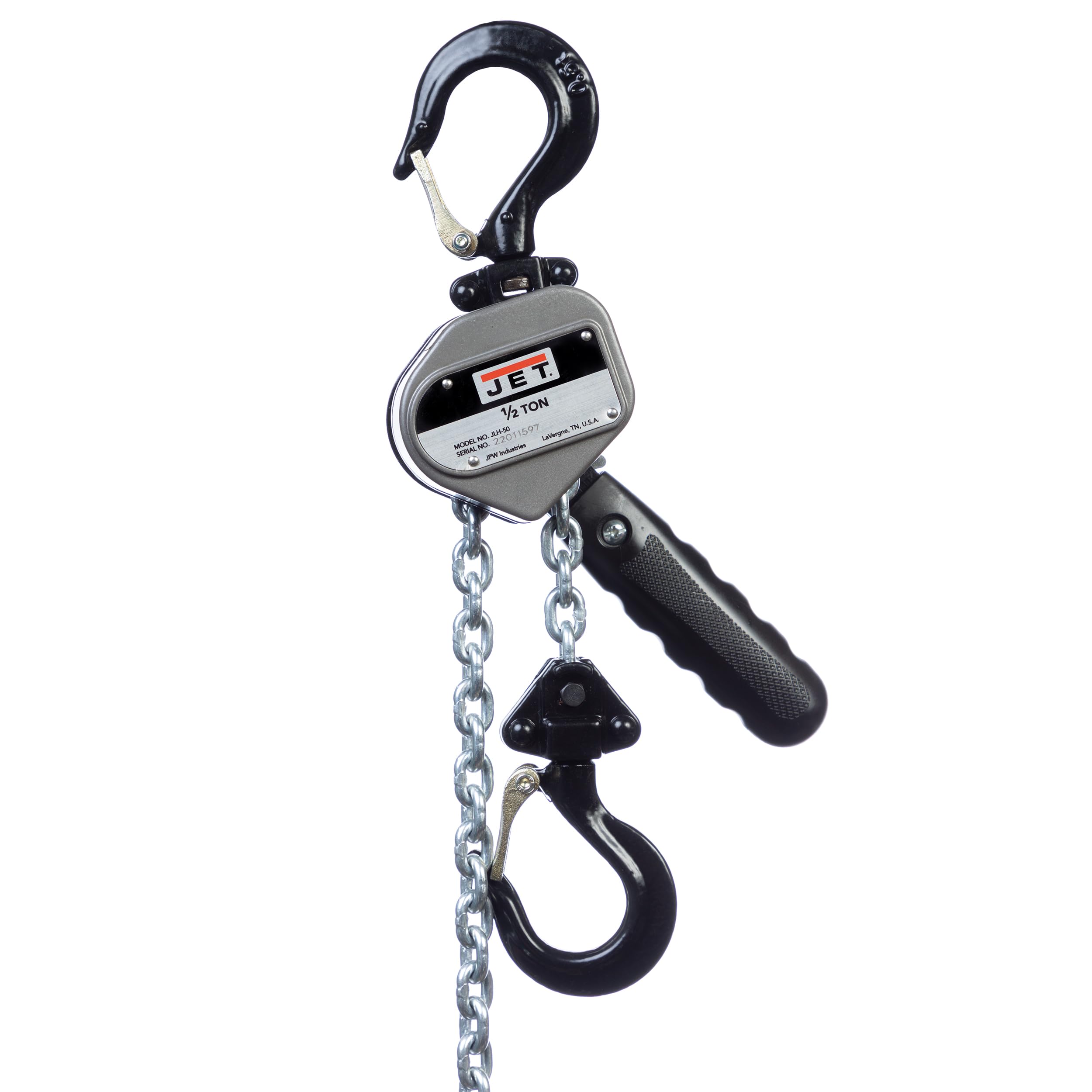 JET 1/2-Ton Compact Lever Hoist, 10' Lift (JLH-50-10)