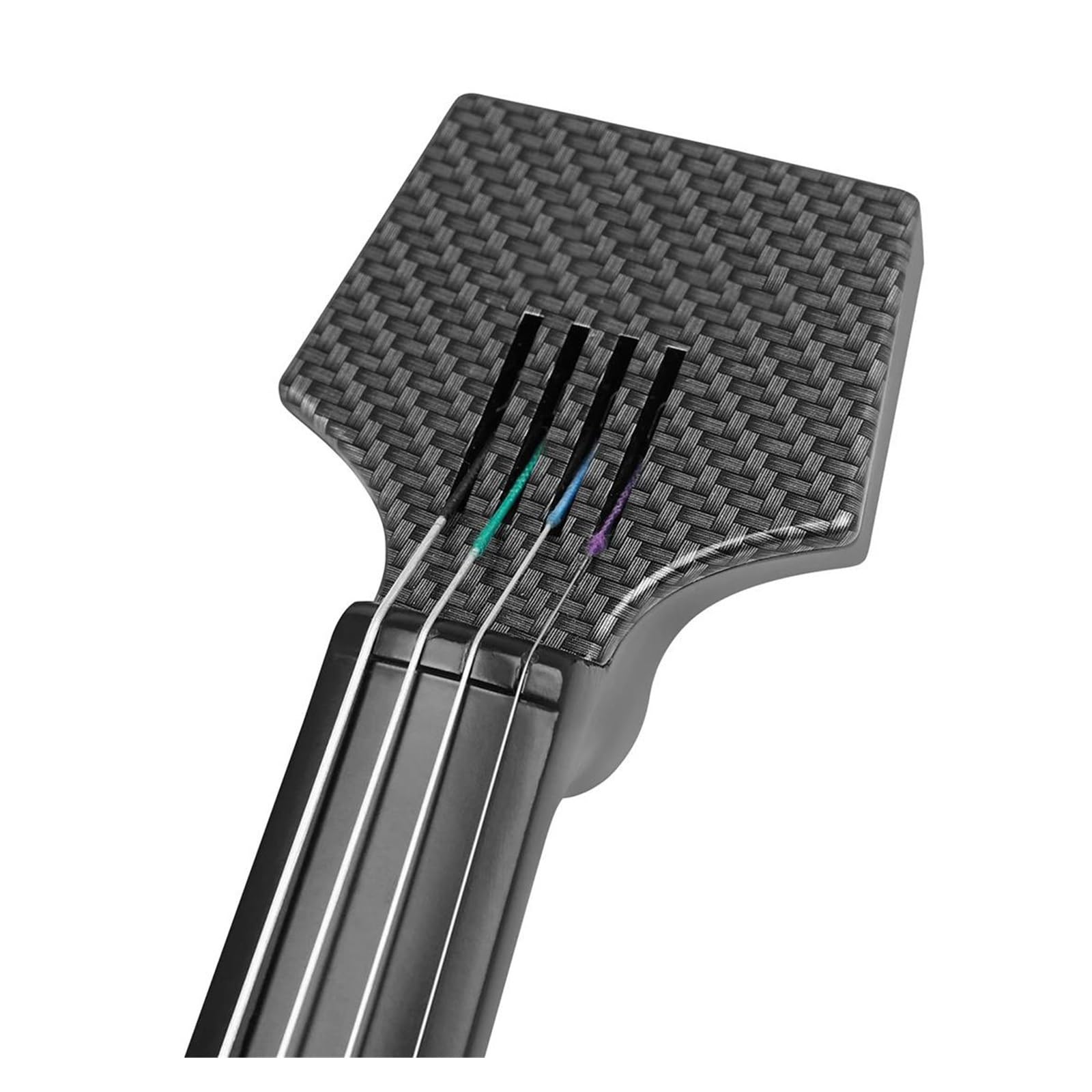 Violino Elettrico 4/4 Con Corpo In Fibra Di Carbonio ABS E Accessori Per Strumento A Corda Violino